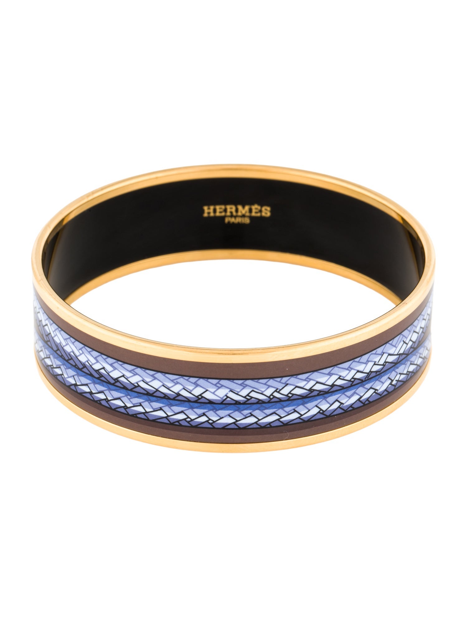 Hermès Wide Enamel Bracelet