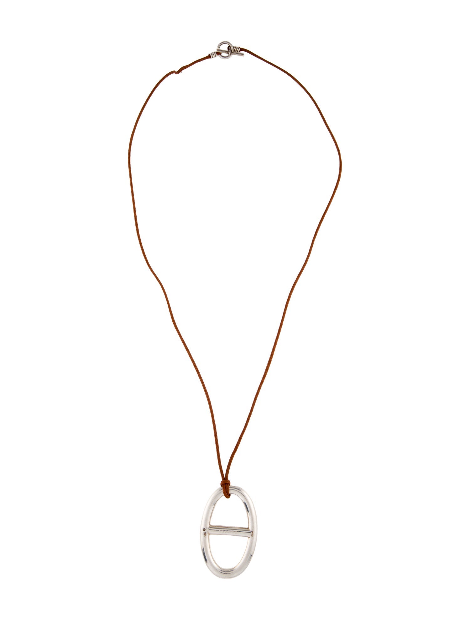 Hermès Large Chaîne d'Ancre Pendant Necklace