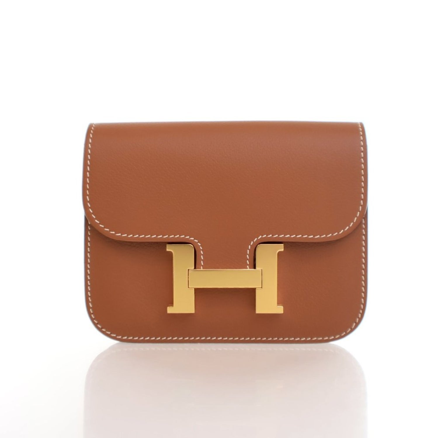 Hermès Evercolor Leather Constance Silm Wallet