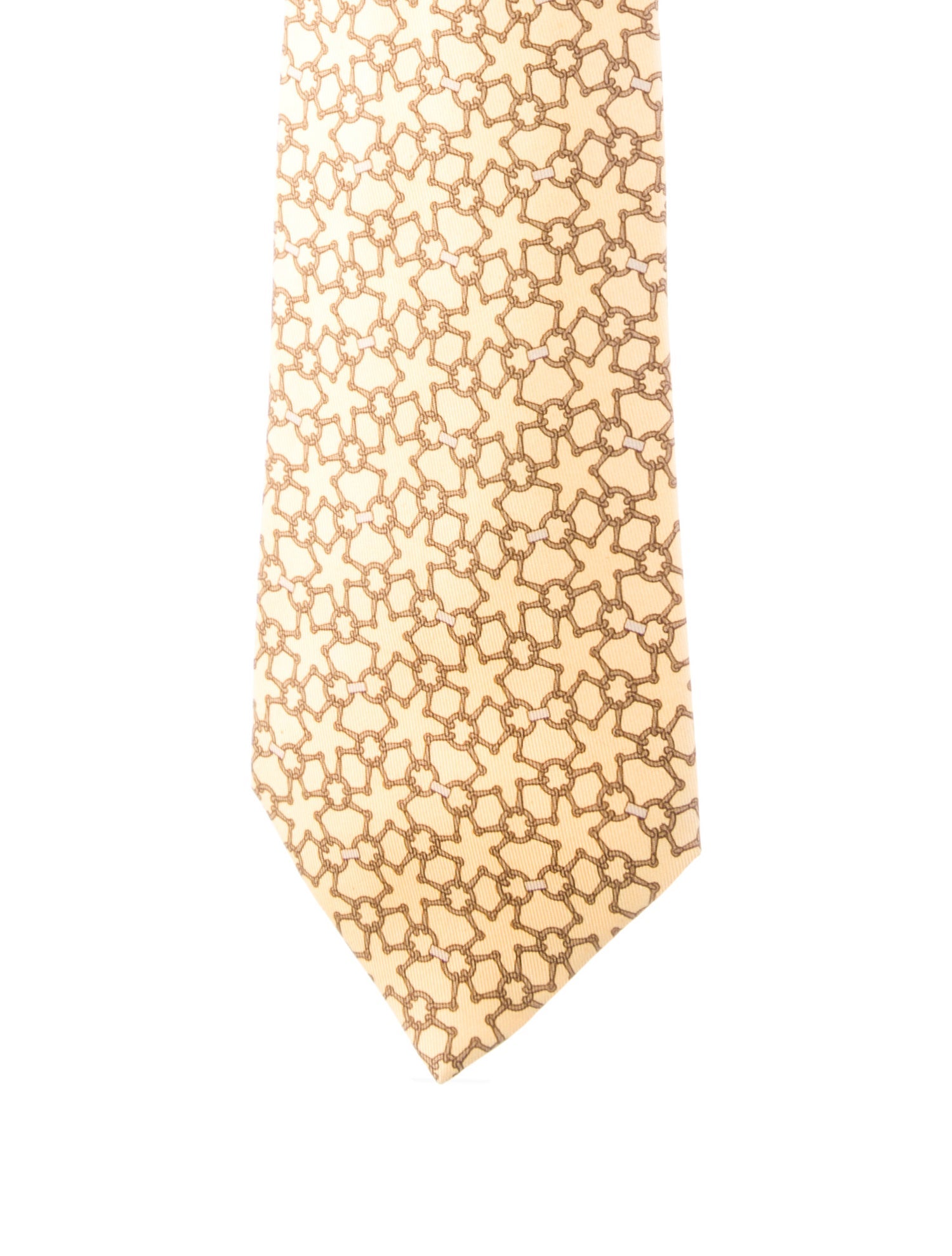 Hermès Silk pattern tie