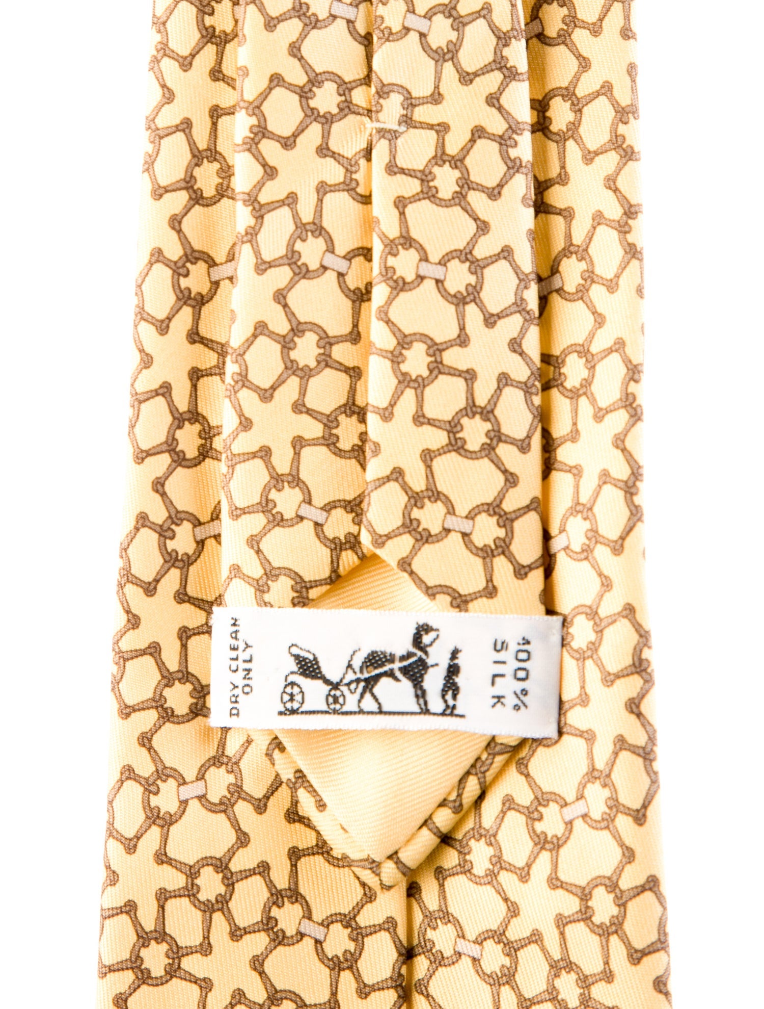 Hermès Silk pattern tie