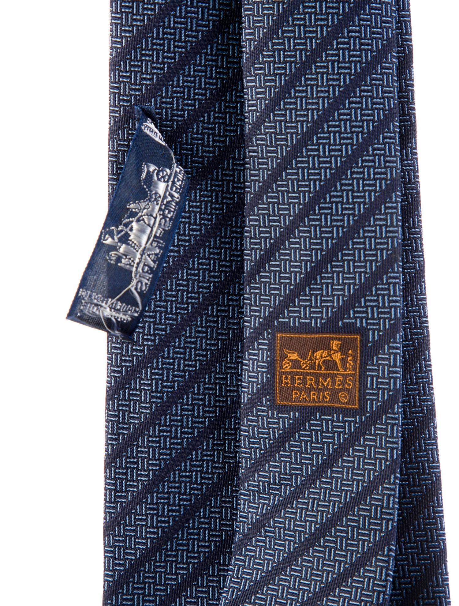 Hermès Silk pattern tie