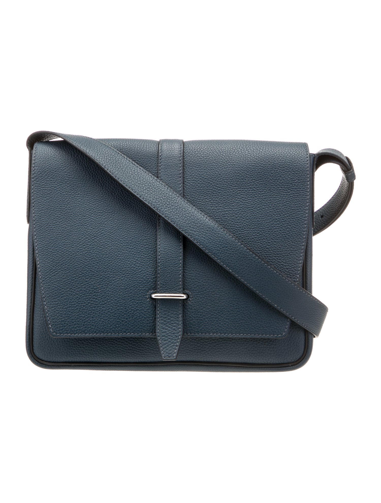 Hermès Togo Steve Light Messenger Bag