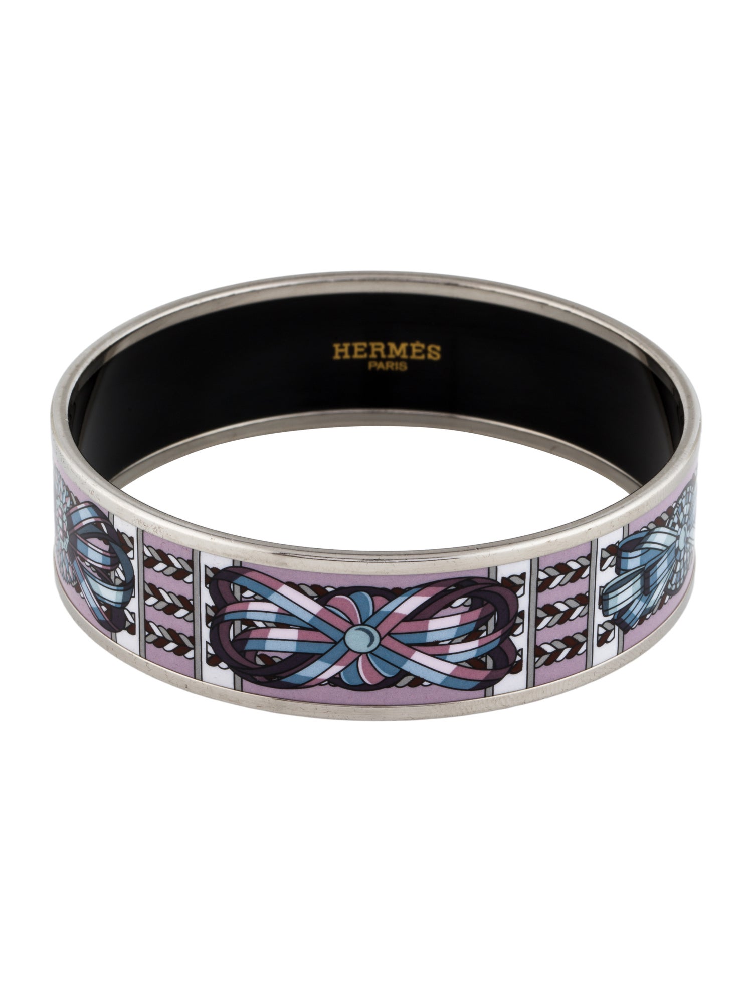 Hermès Wide Enamel Bangle