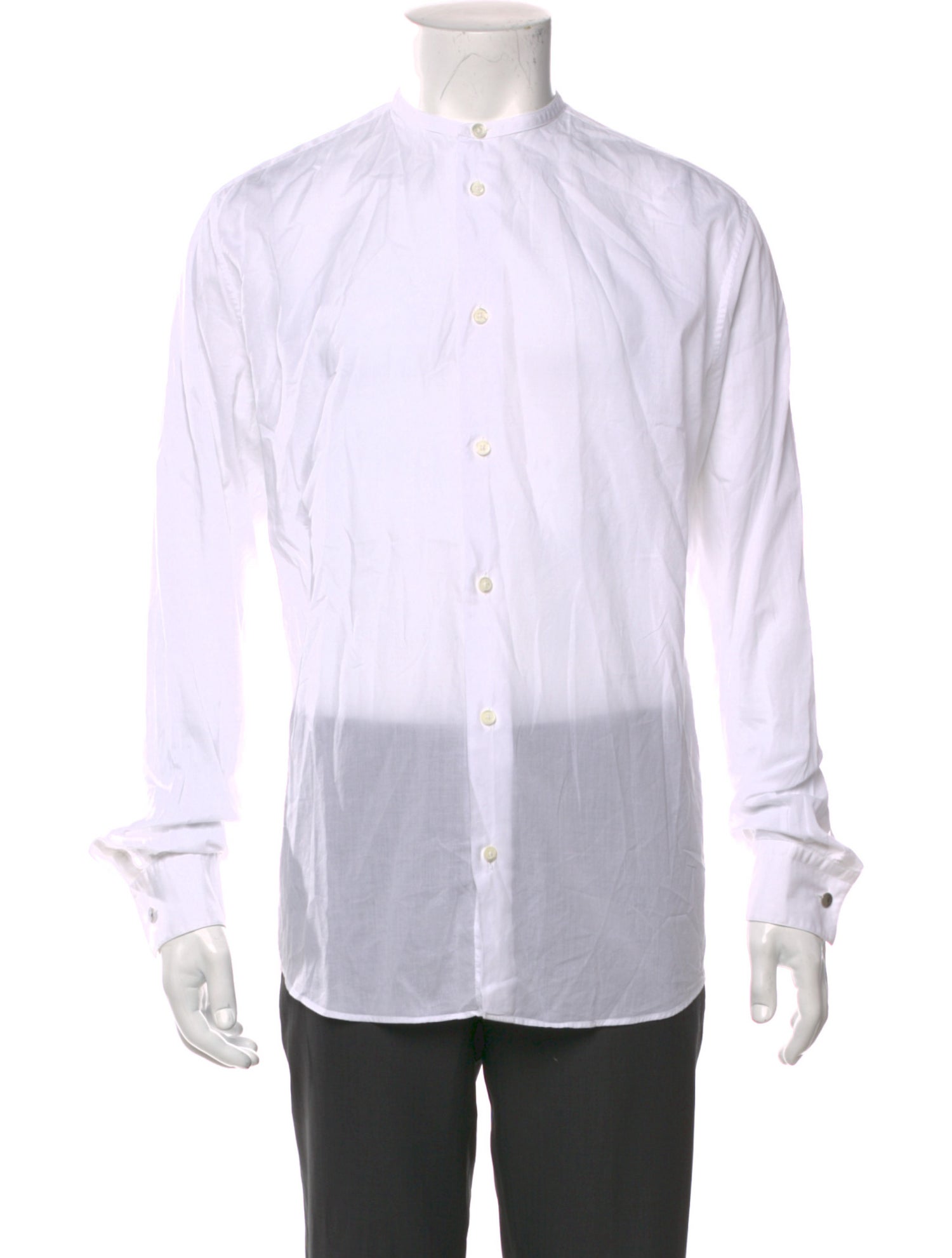Hermès Long Sleeve Dress Shirt