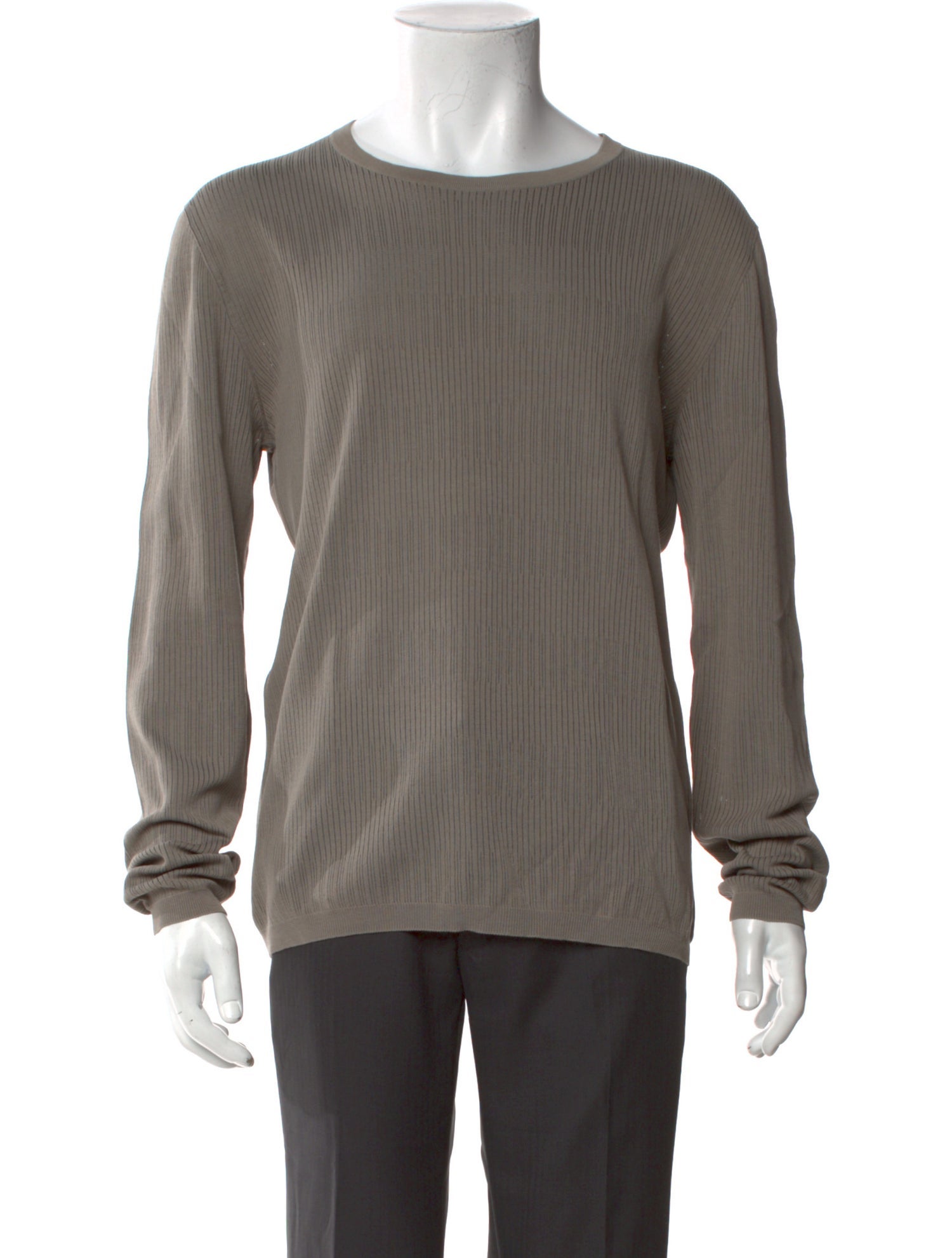 Hermès Crew Neck Long Sleeve Henley