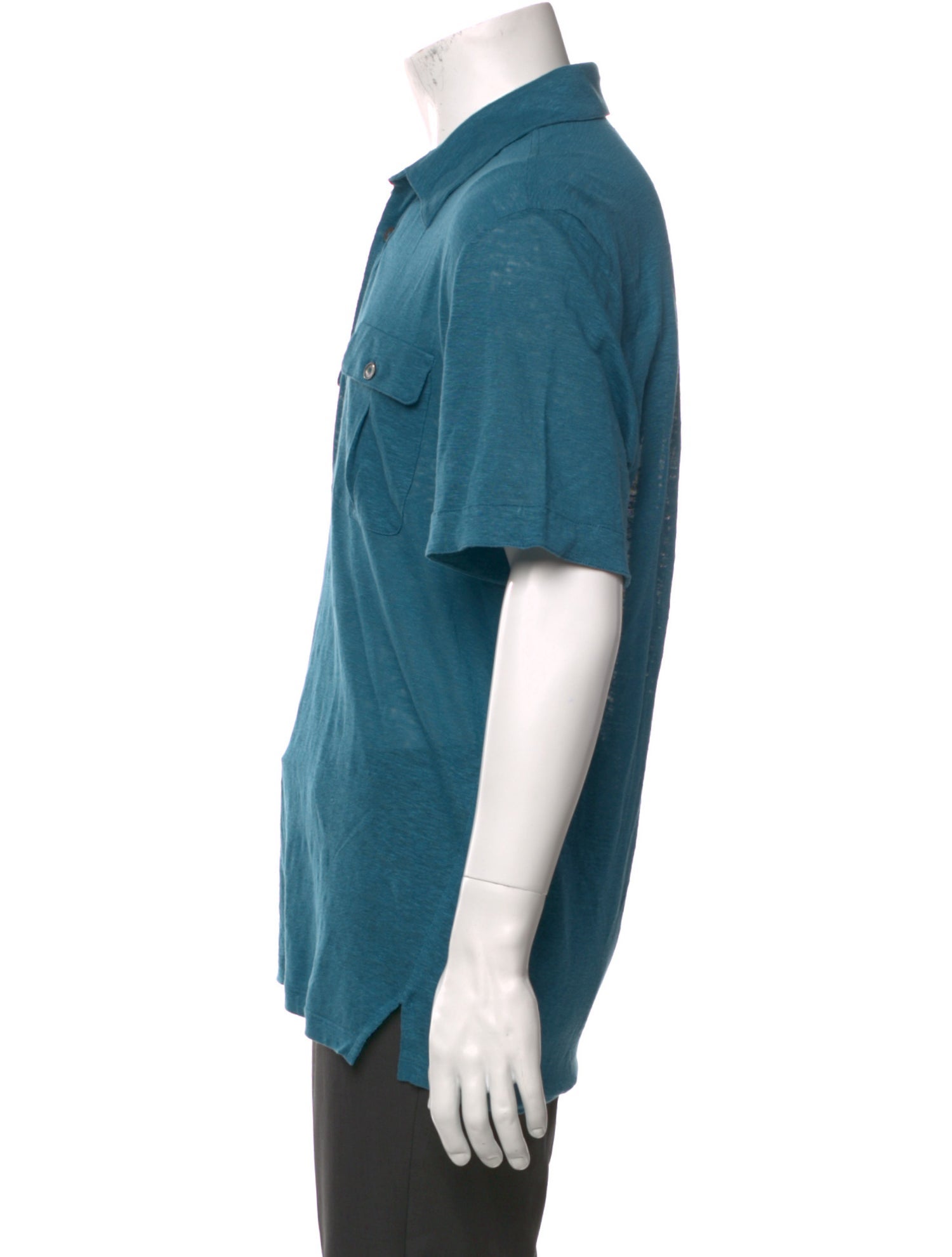 Hermès Linen Short Sleeve Shirt