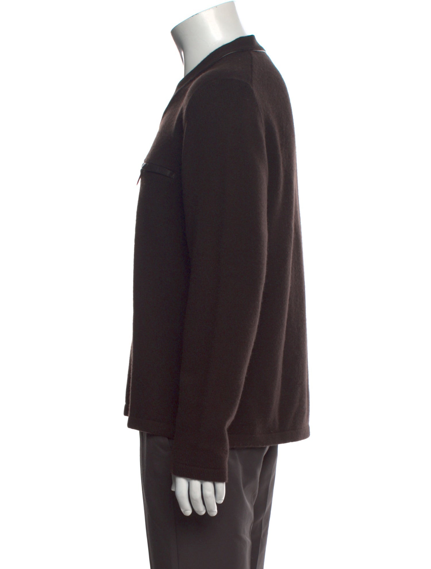 Hermès Cashmere V-Neck Pullover