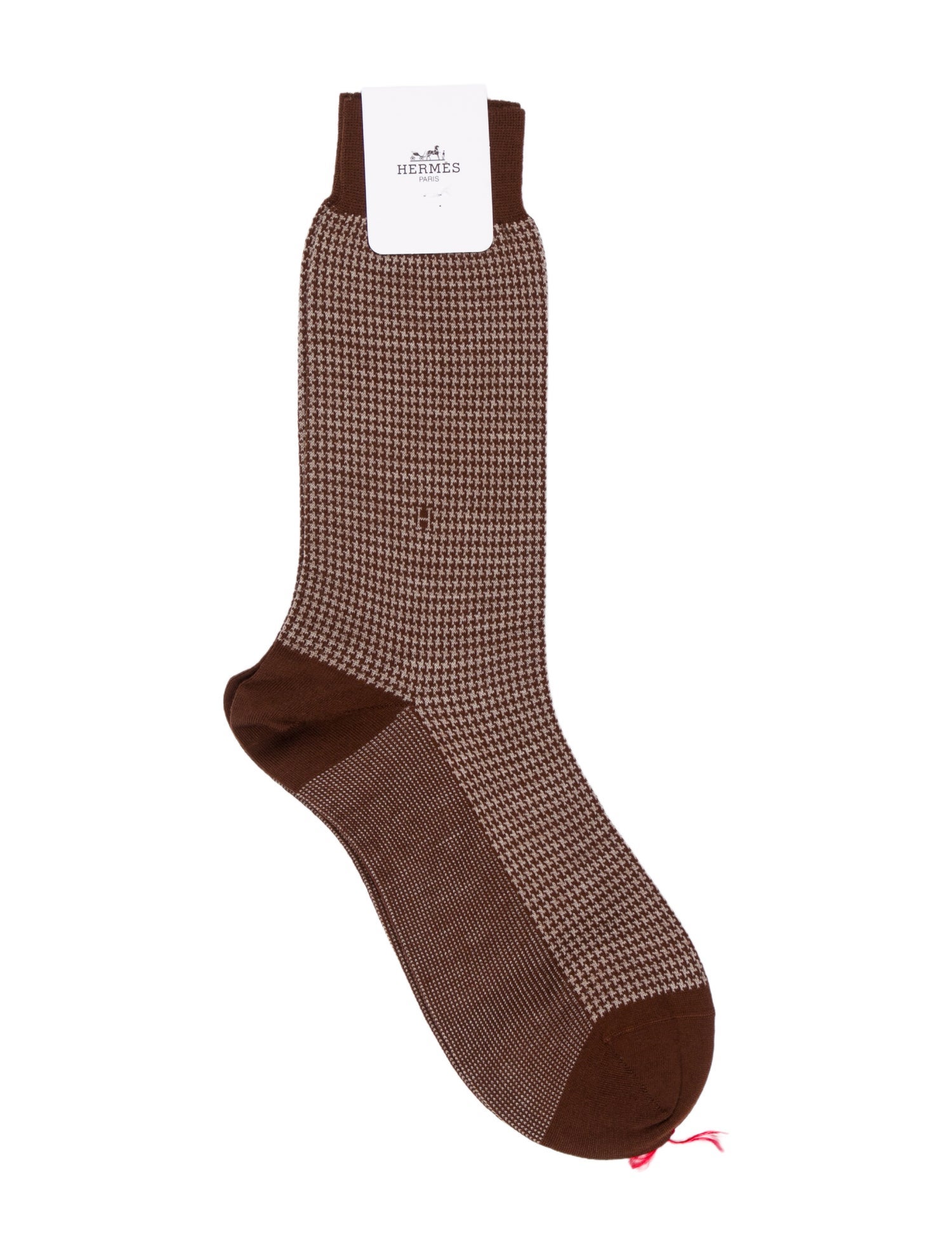 Hermès Patterned Wool Socks w/ Tags