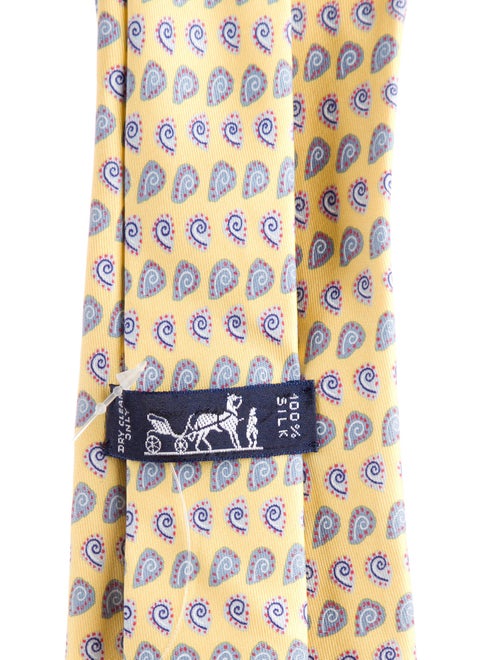 Hermès Pattern Print Tie