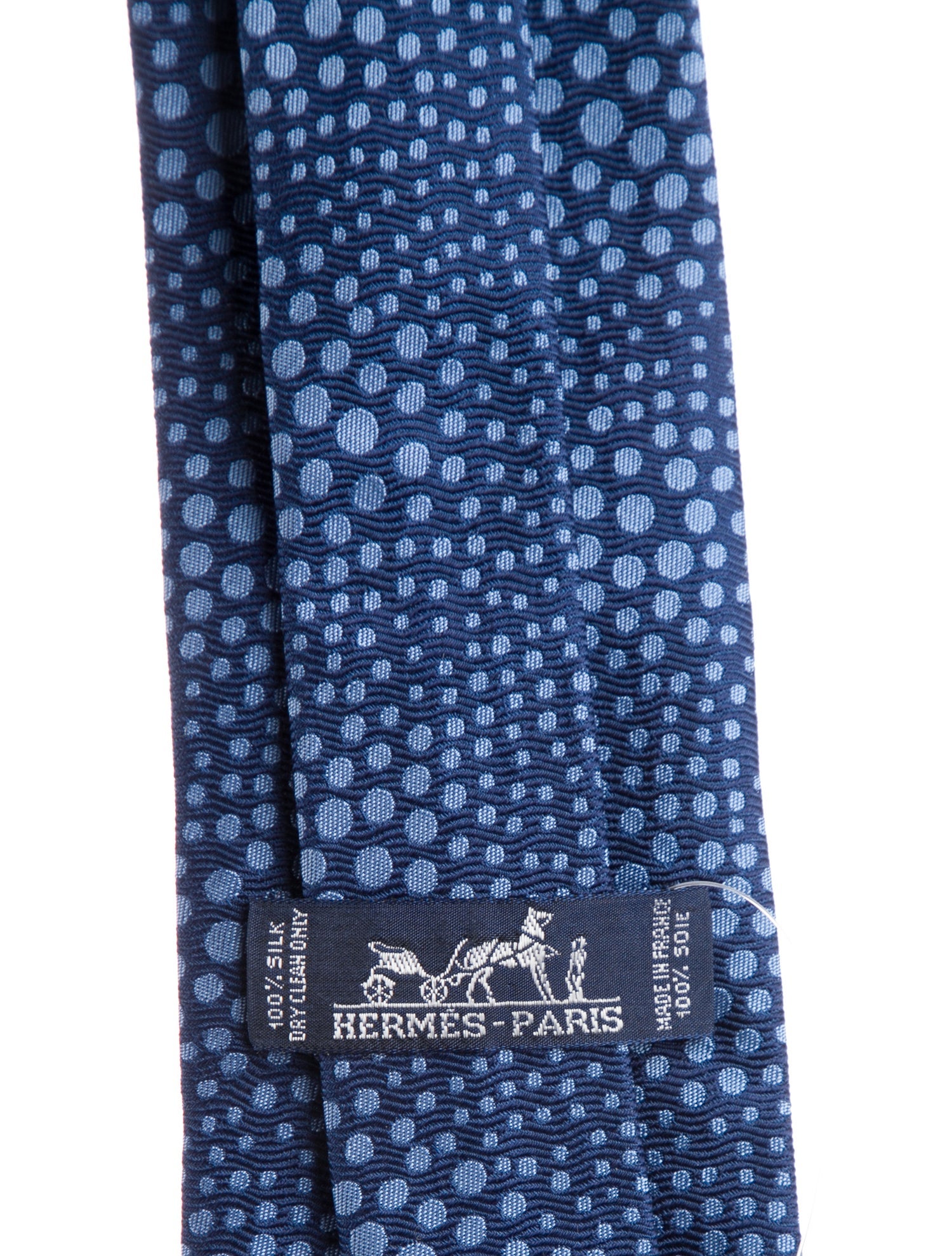 Hermès Pattern Print Tie