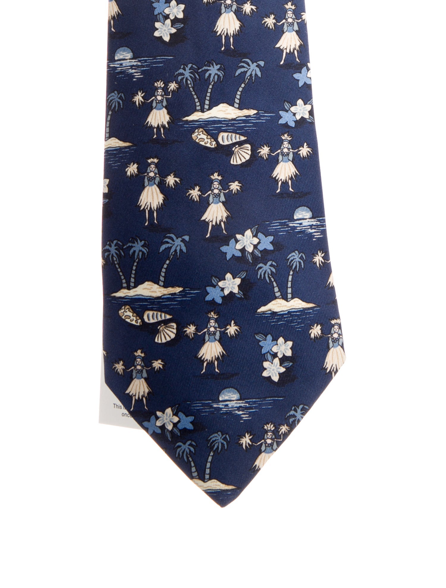 Hermès Pattern Print Tie