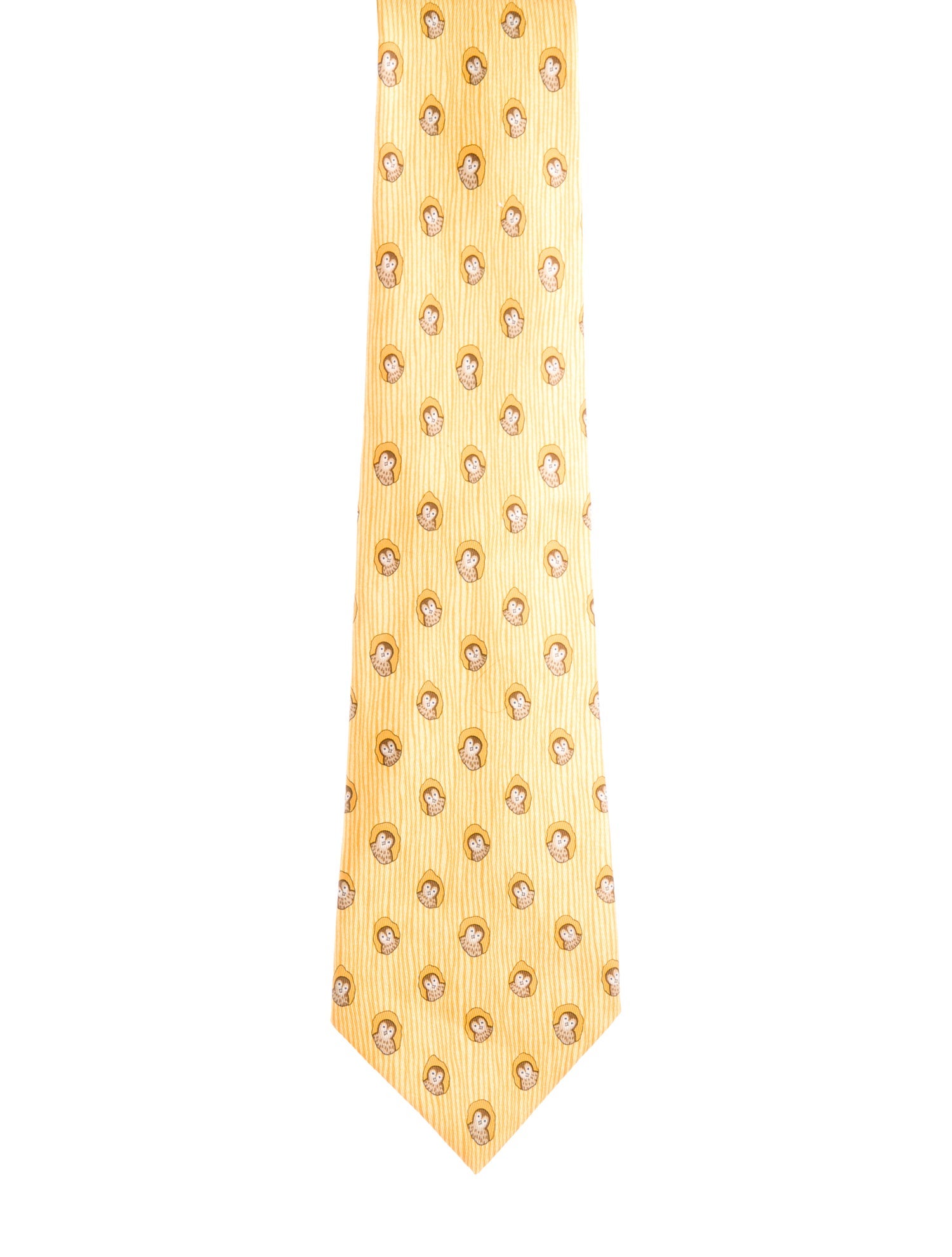 Hermès Pattern Print Tie