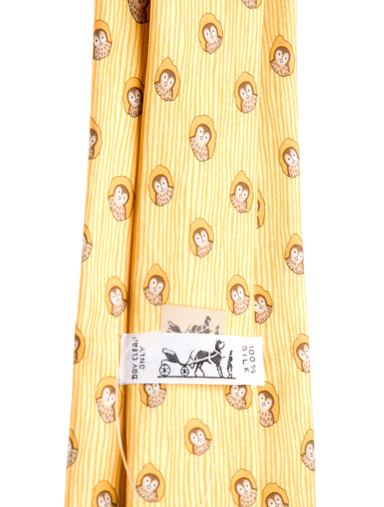 Hermès Pattern Print Tie