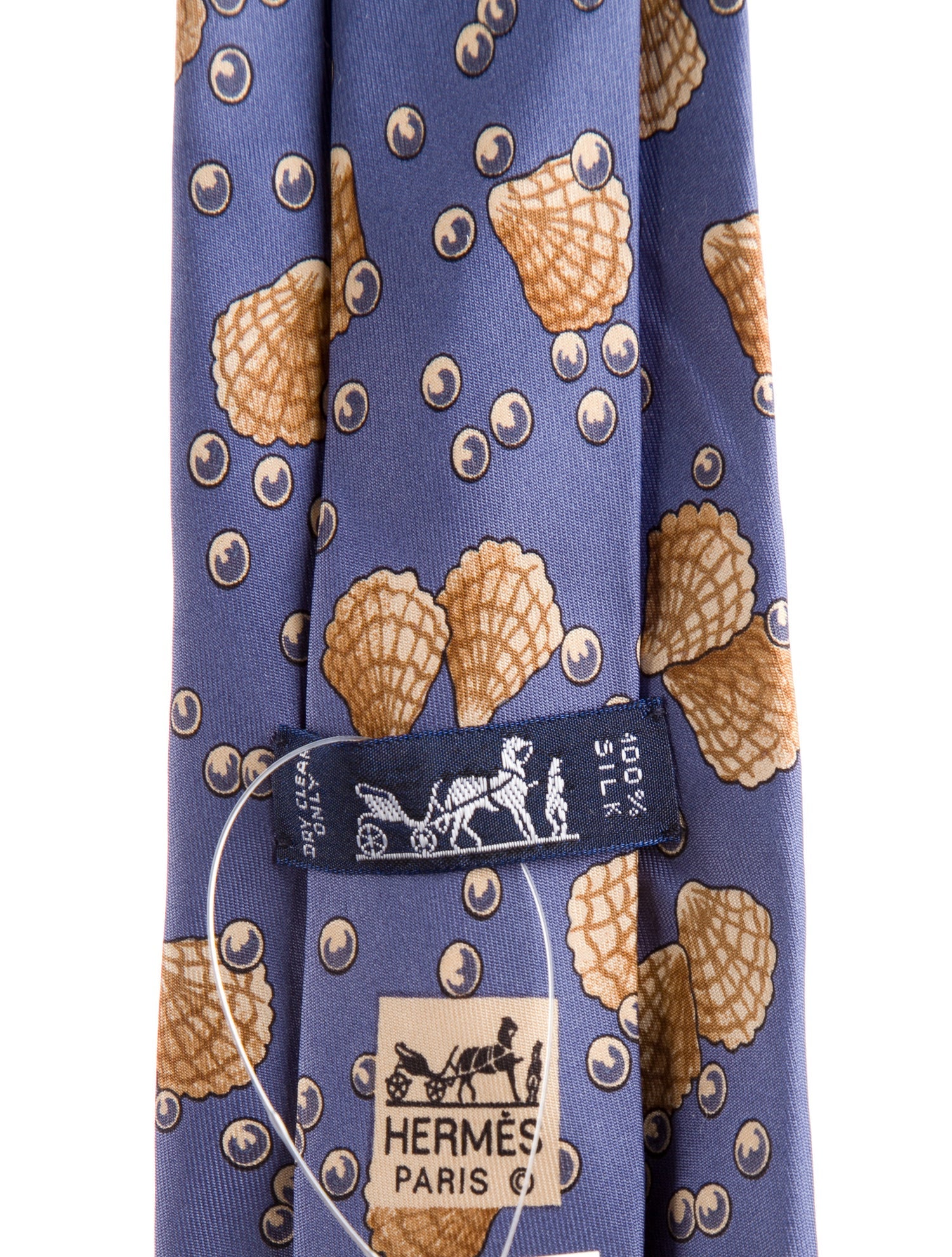 Hermès Pattern Print Tie