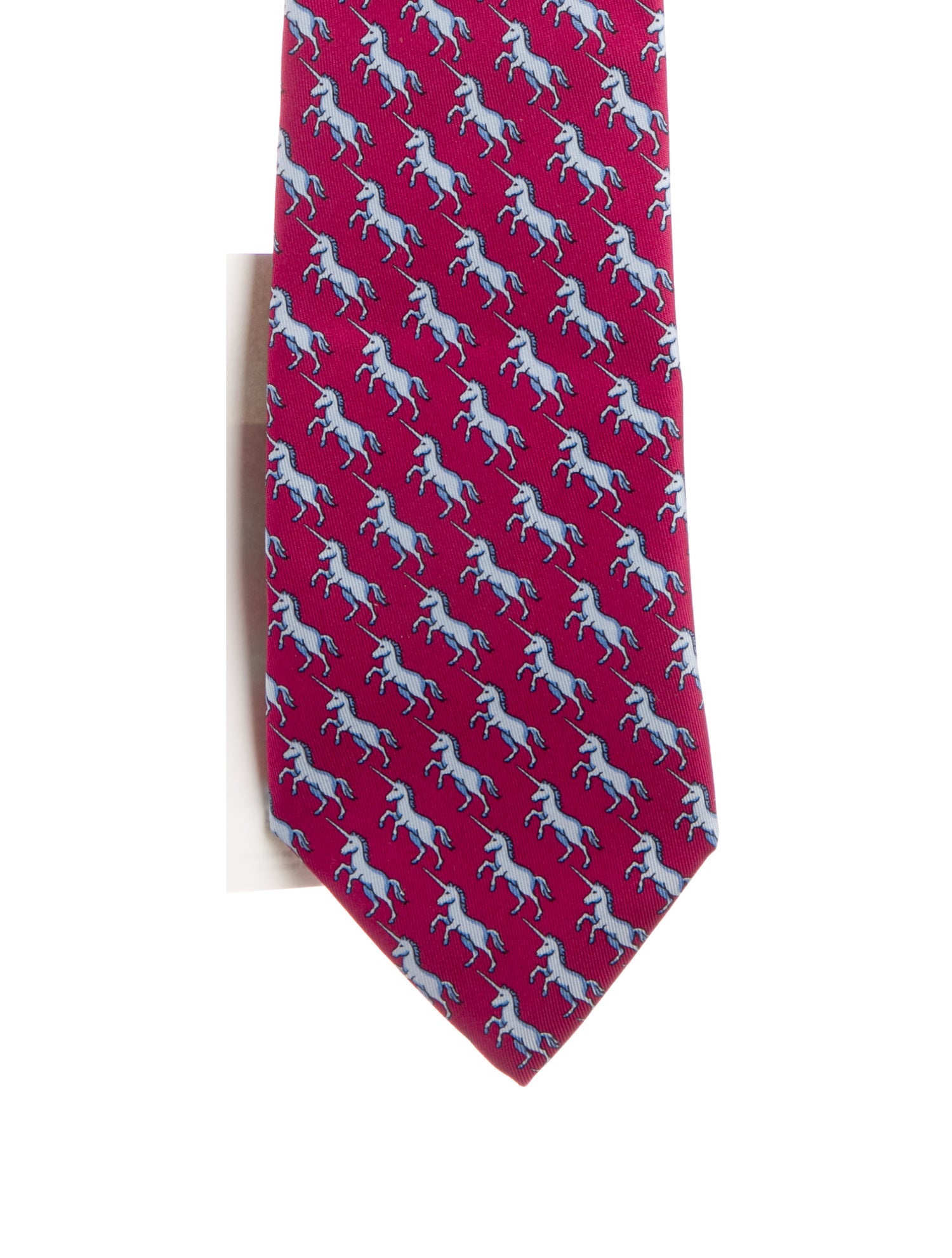 Hermès Pattern Print Tie