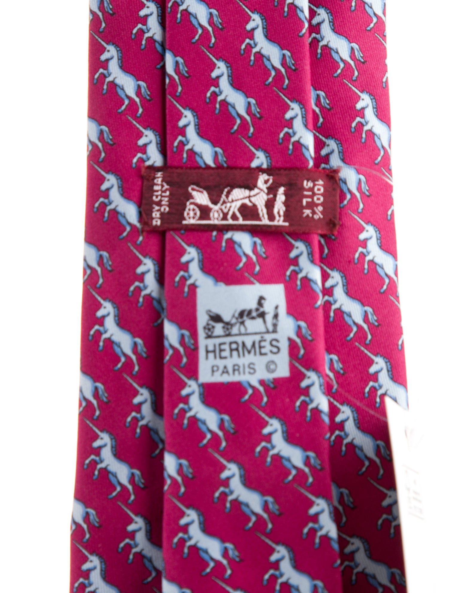 Hermès Pattern Print Tie