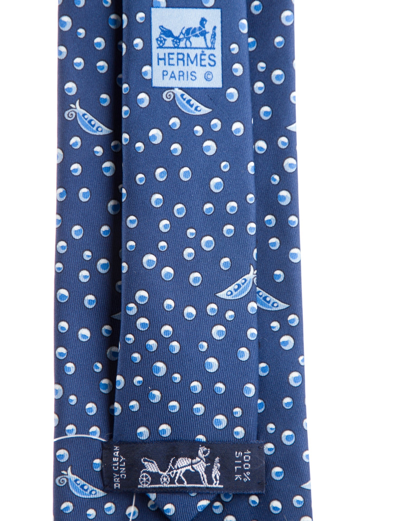 Hermès Pattern Print Tie