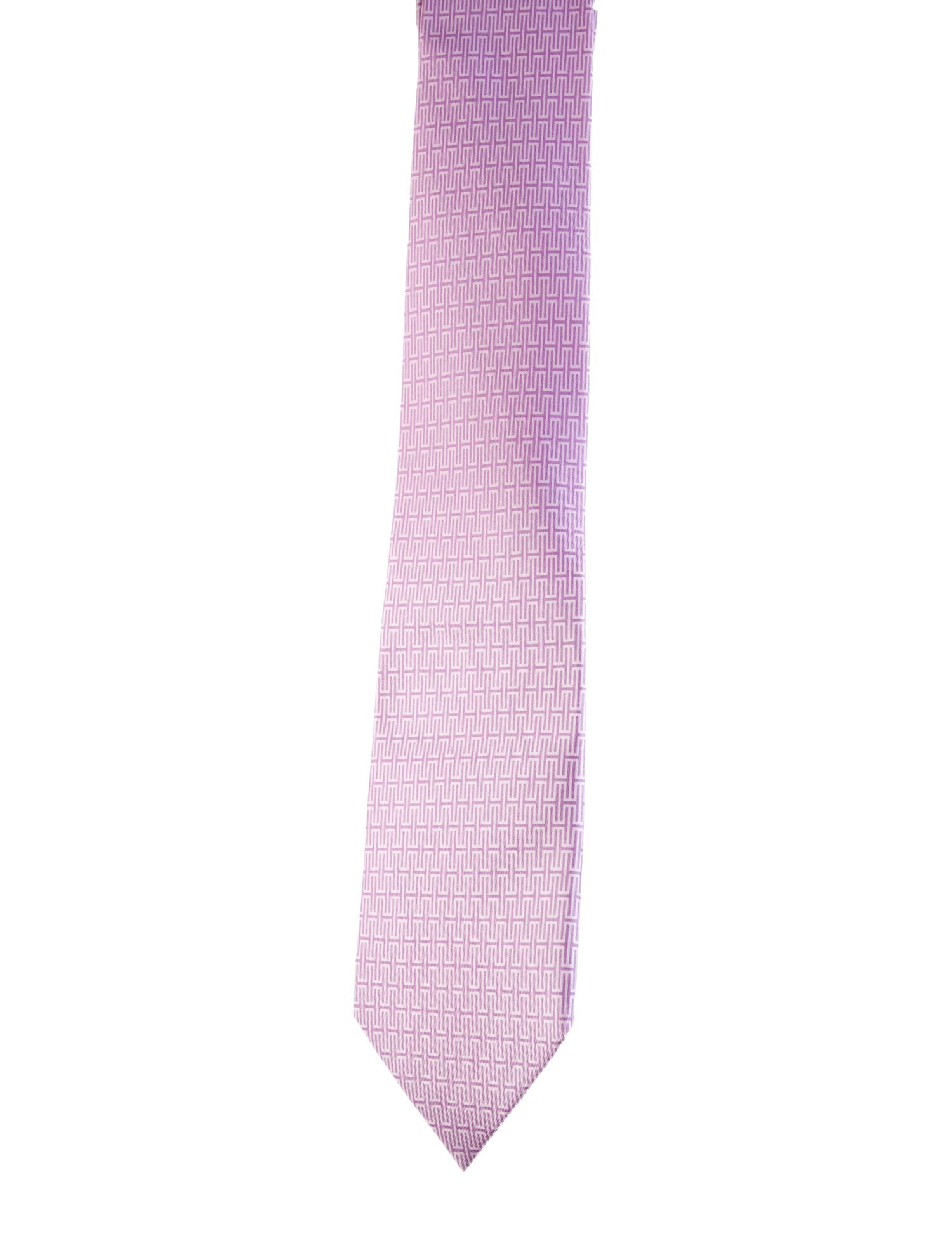 Hermès Silk Pattern Tie