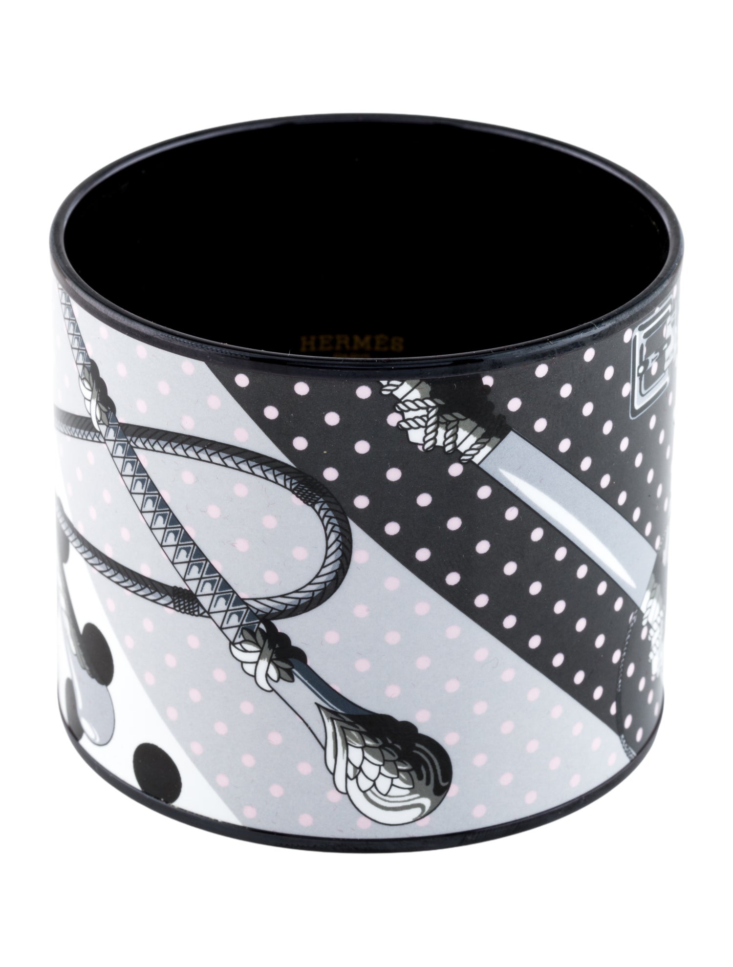 Hermès Mega Wide Enamel Bracelet