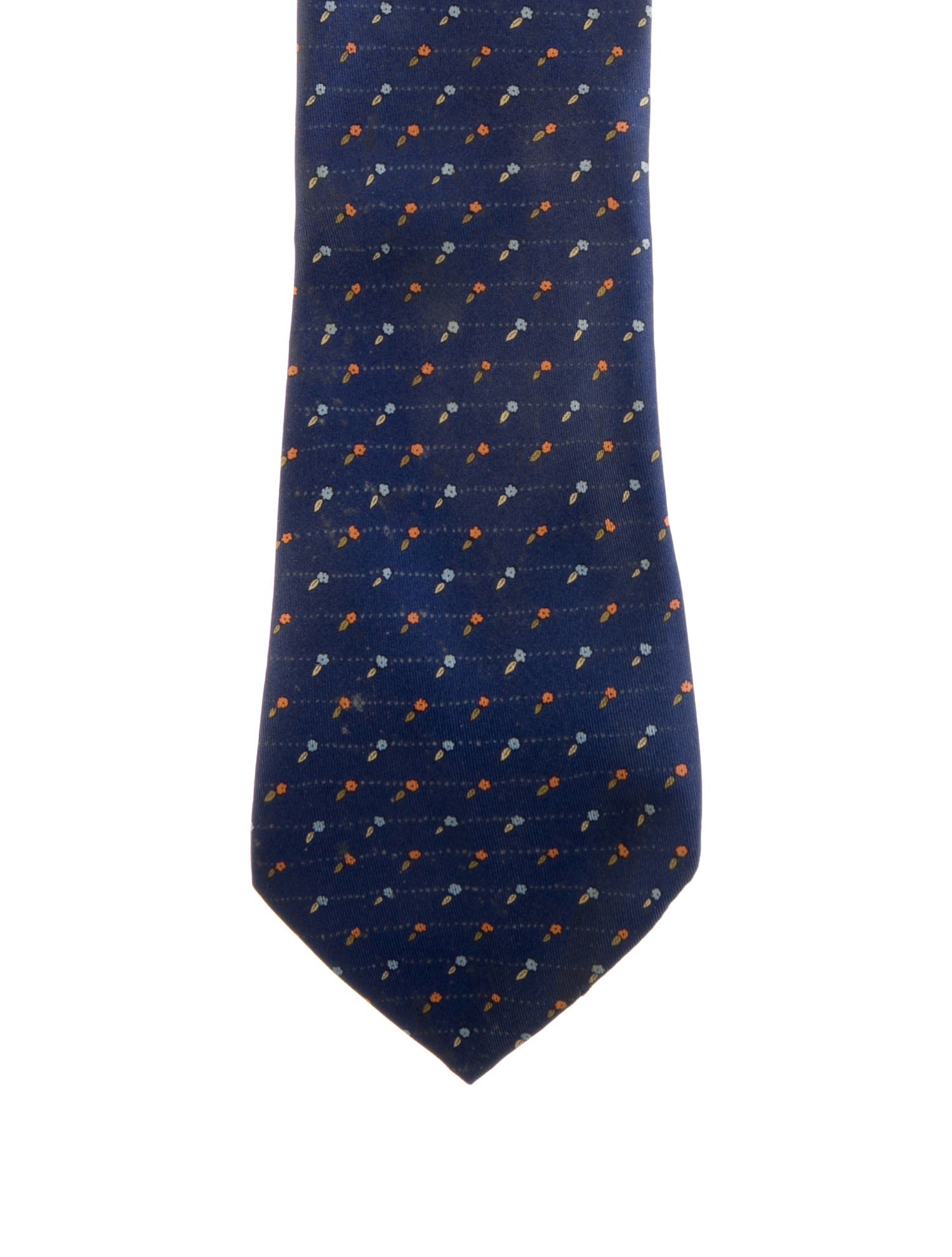 Hermès Pattern Print Tie