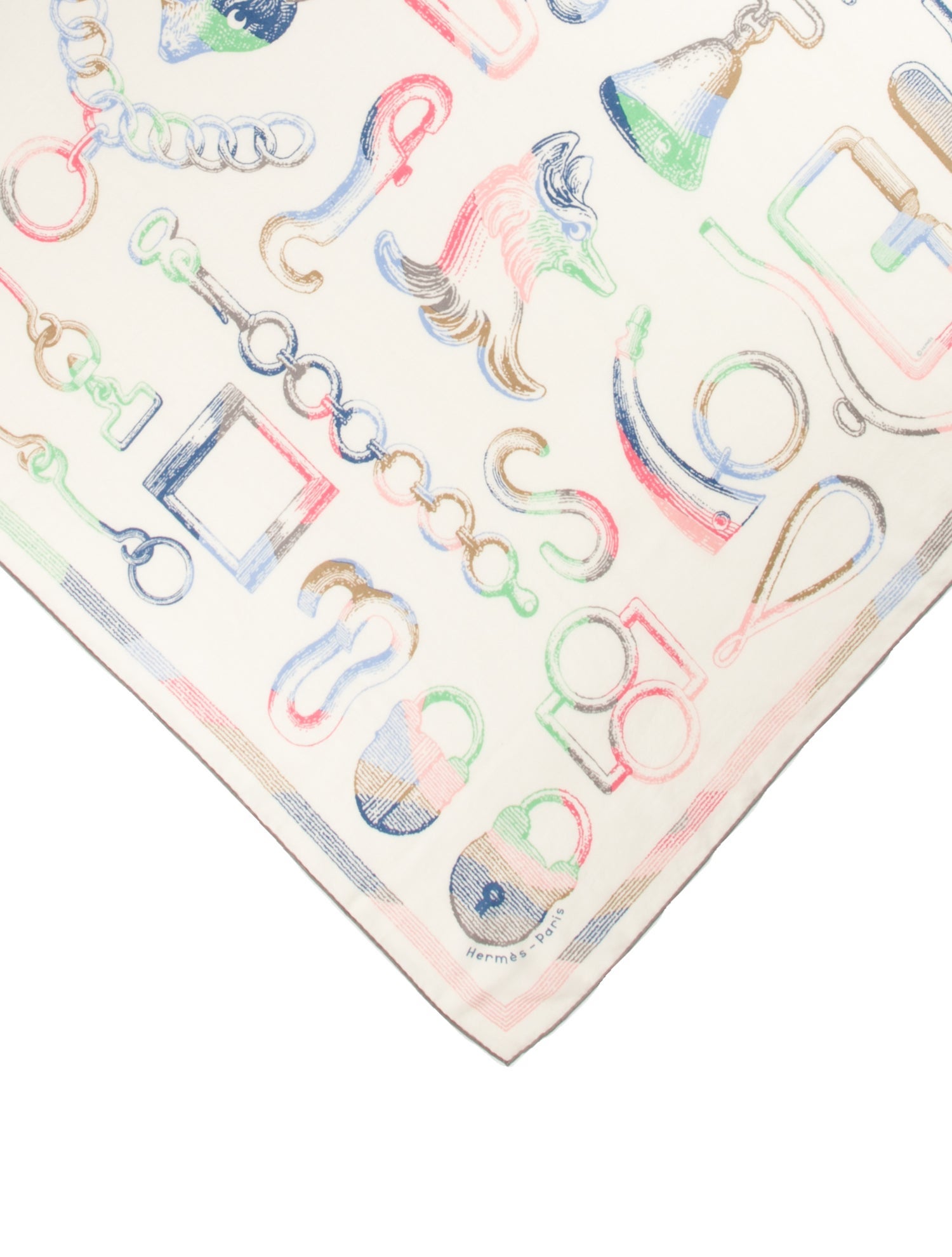 Hermès Inventaire Poetique pour un Conte Sellier Cashmere Shawl w/ Tags