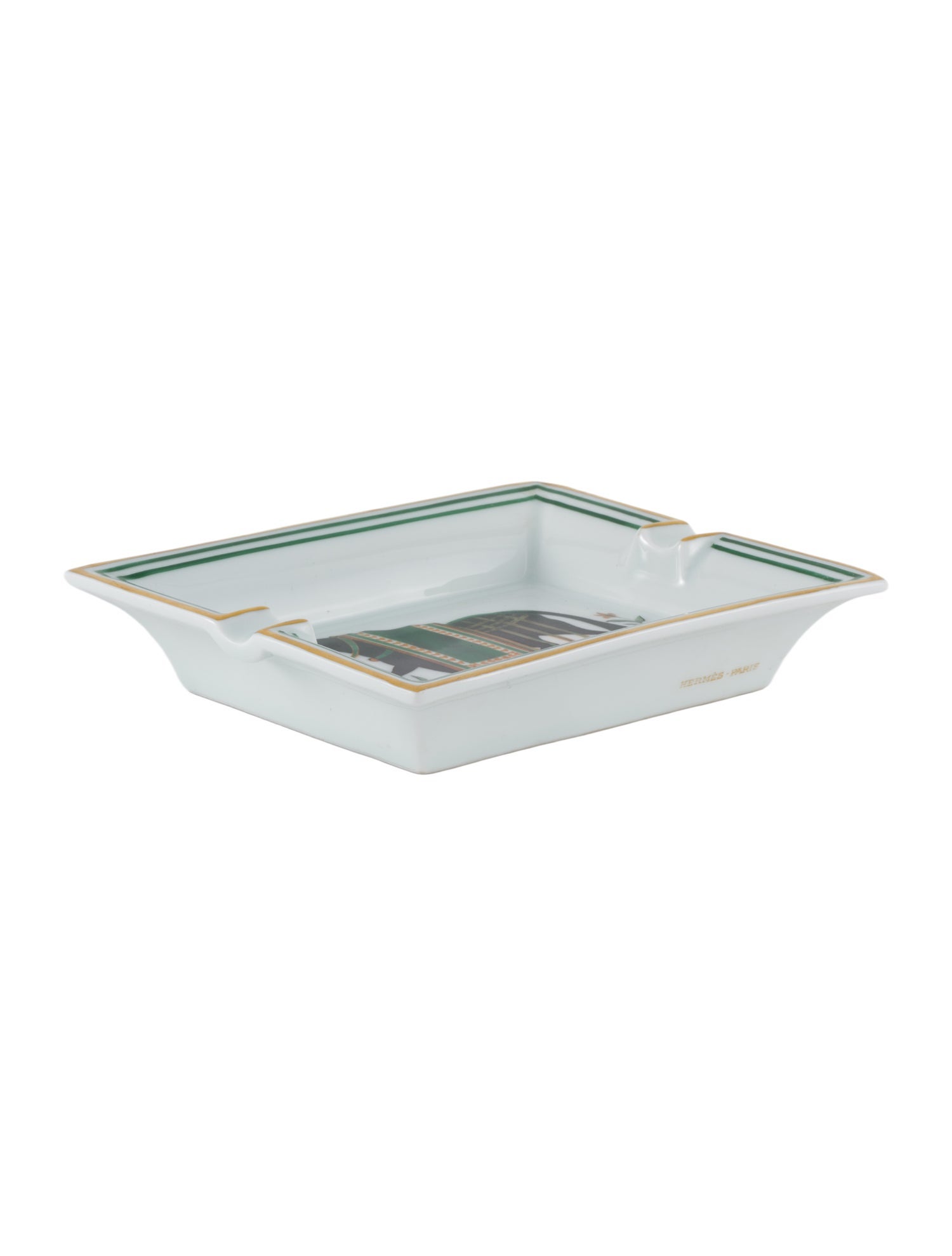 Hermès Porcelain Cheval Ashtray