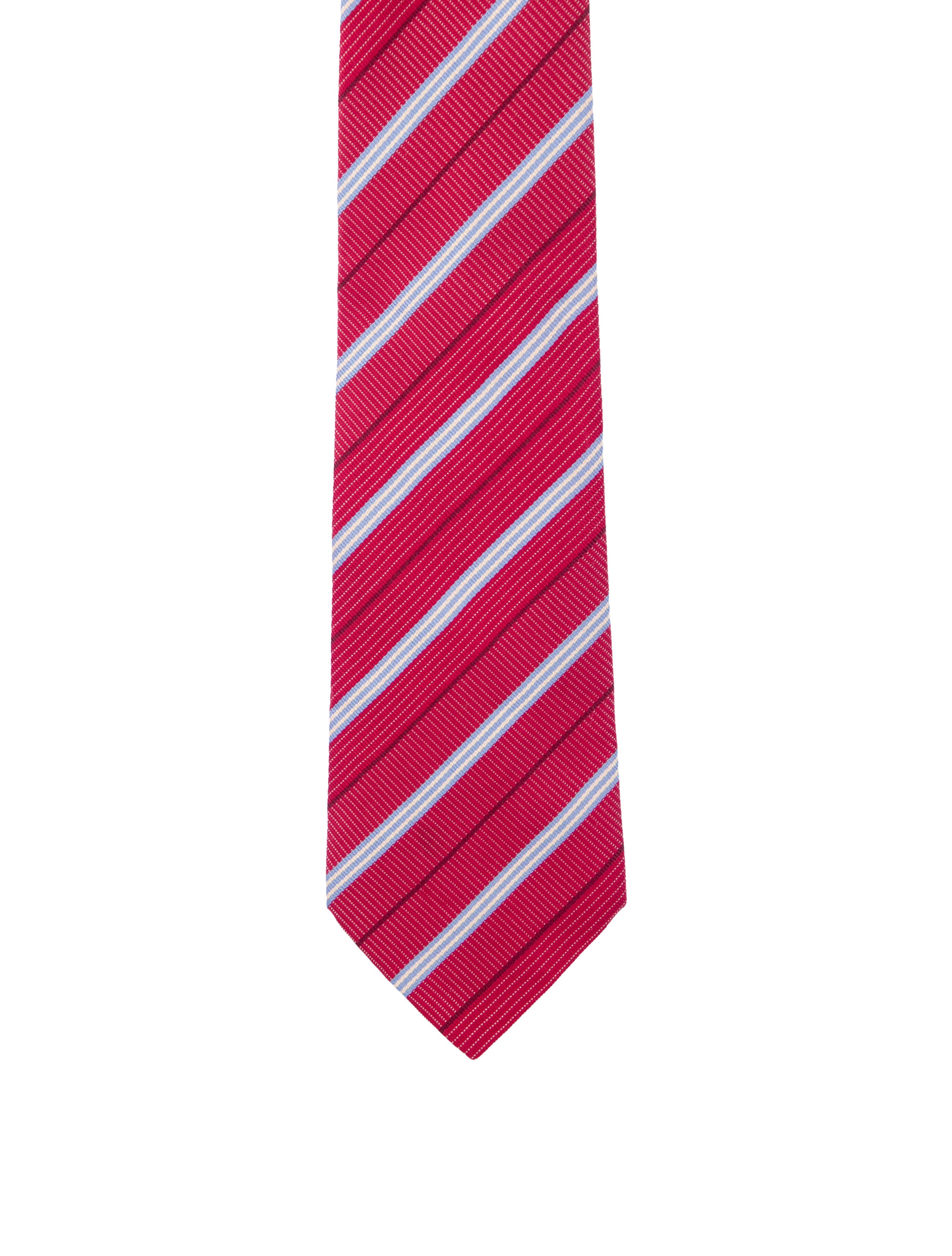 Hermès Pattern Silk Tie