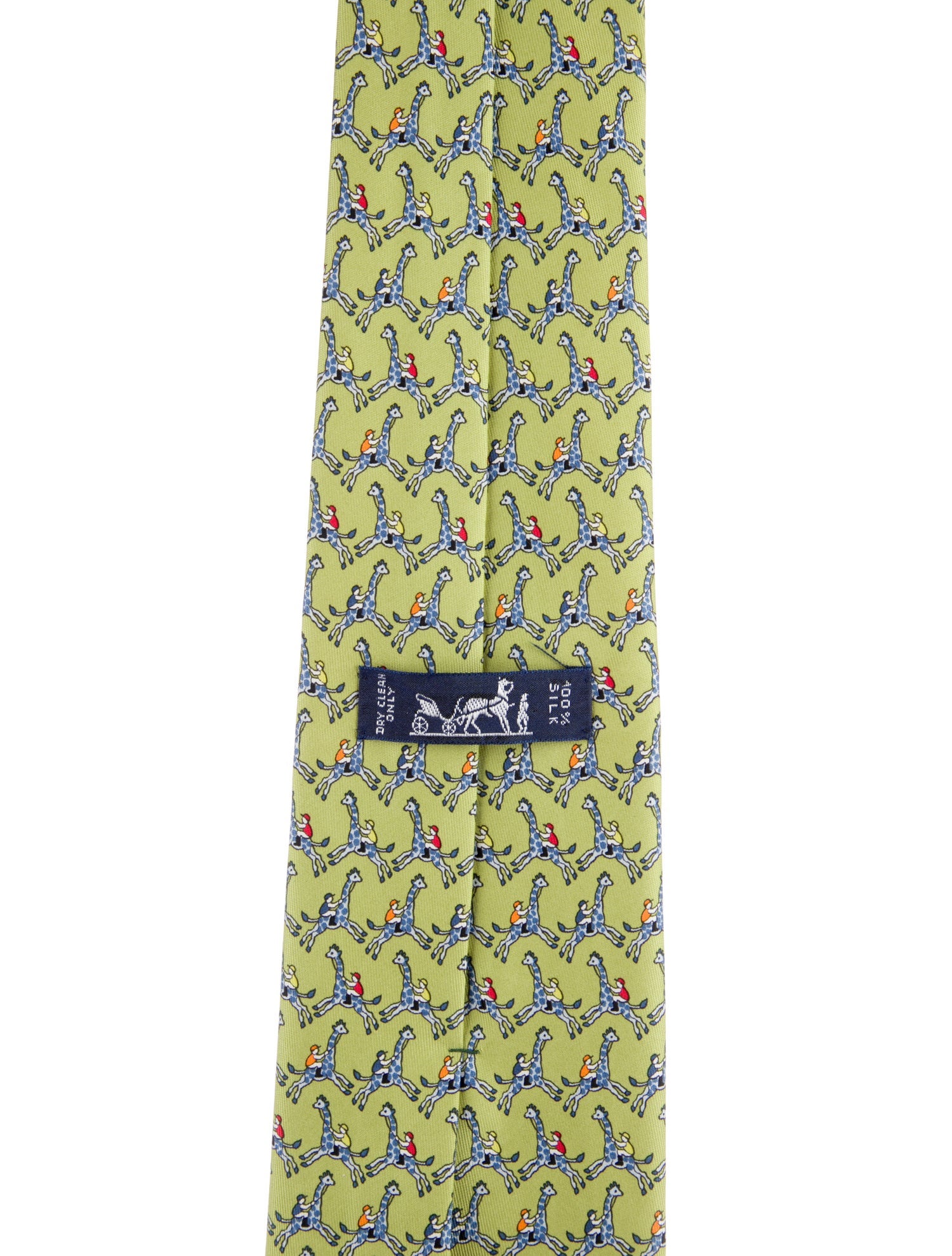 Hermès Silk Patterned Tie