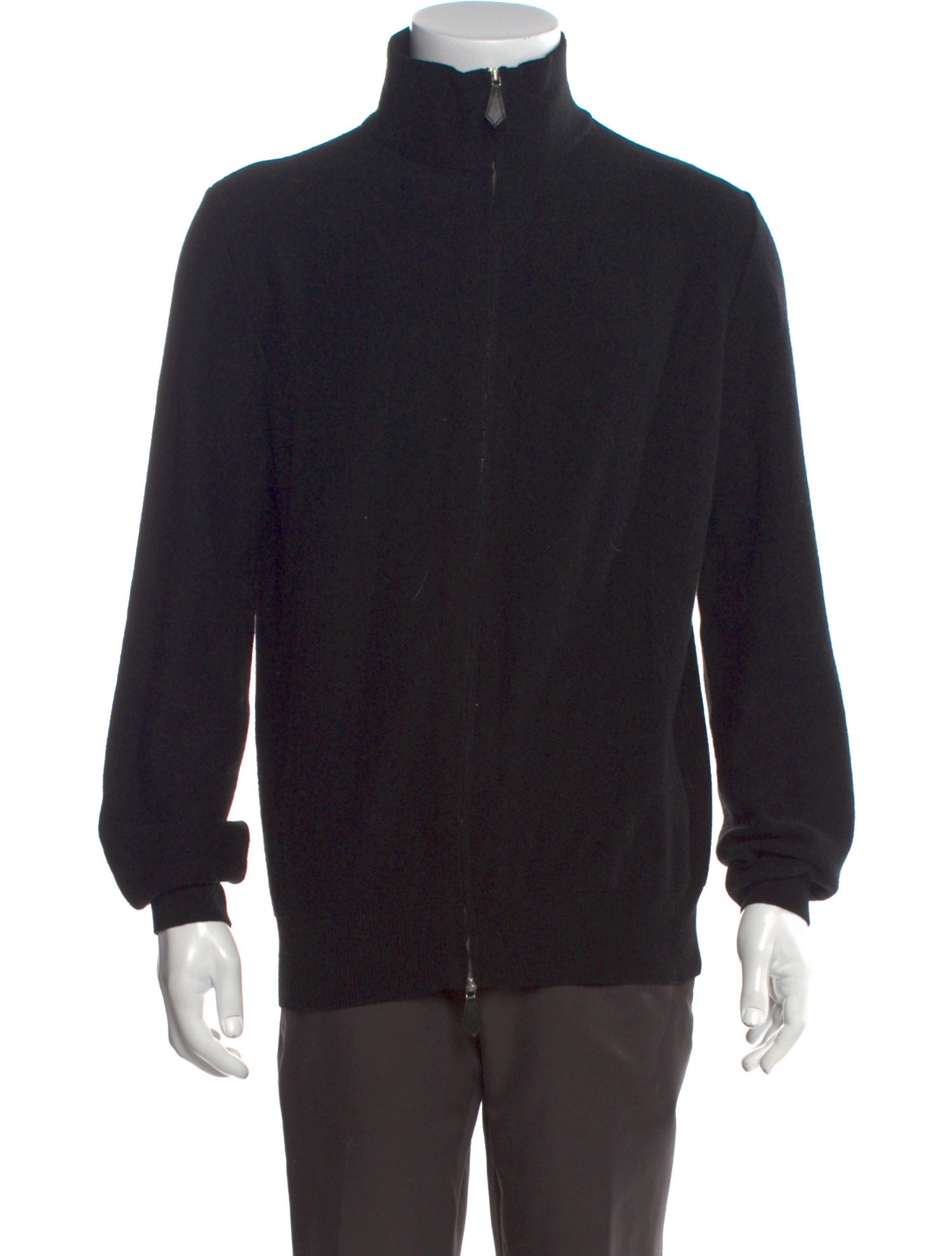 Hermès Cashmere Turtleneck Polo Sweater