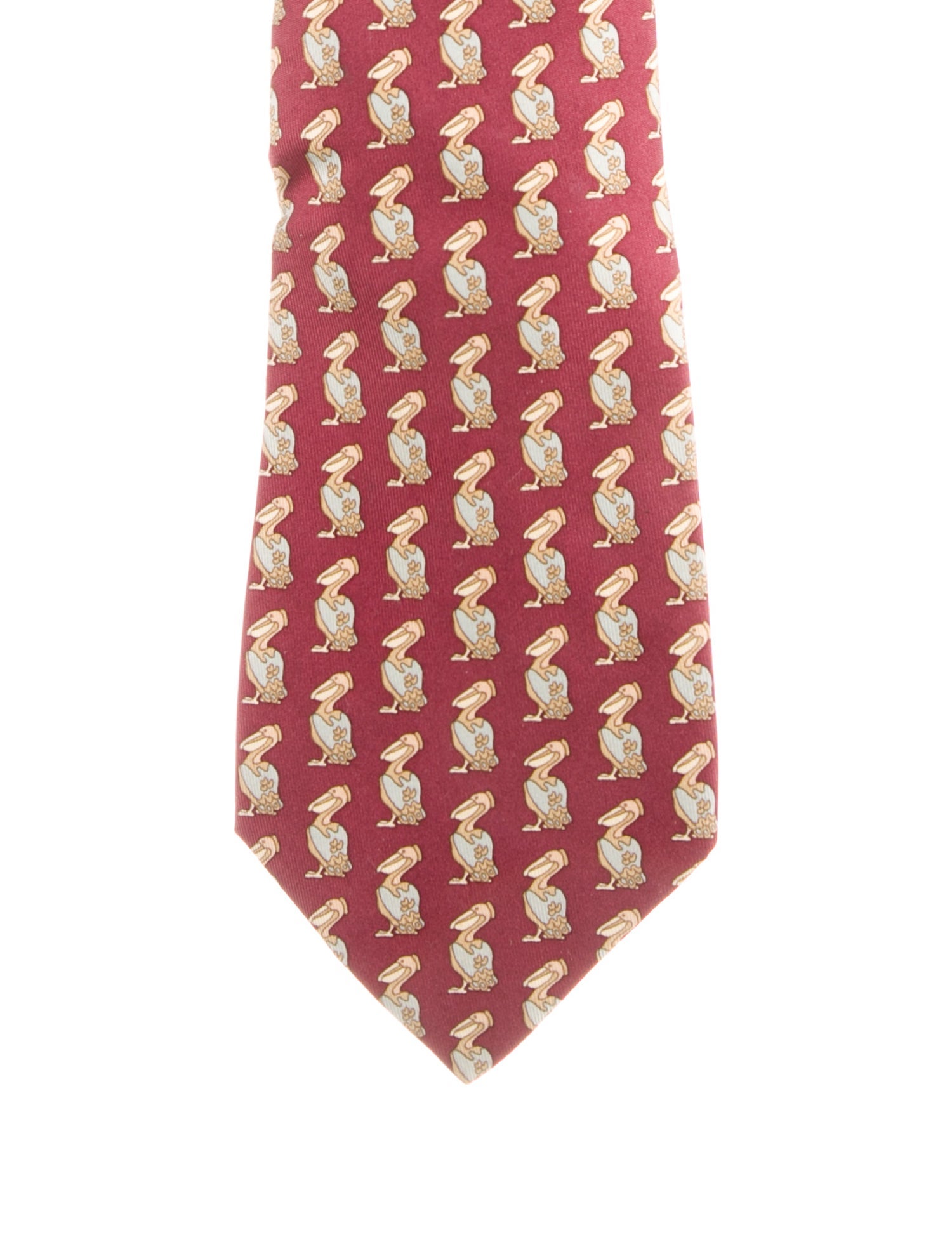 Hermès Silk Pattern Tie