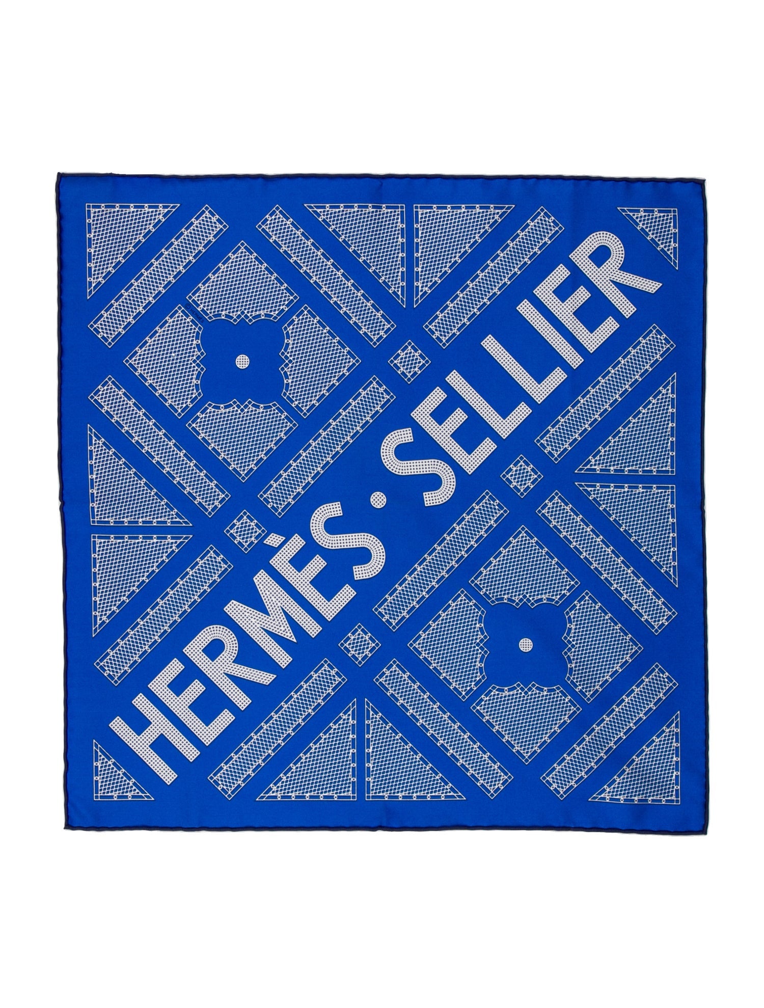 Hermès Hermès-Sellier Silk Scarf