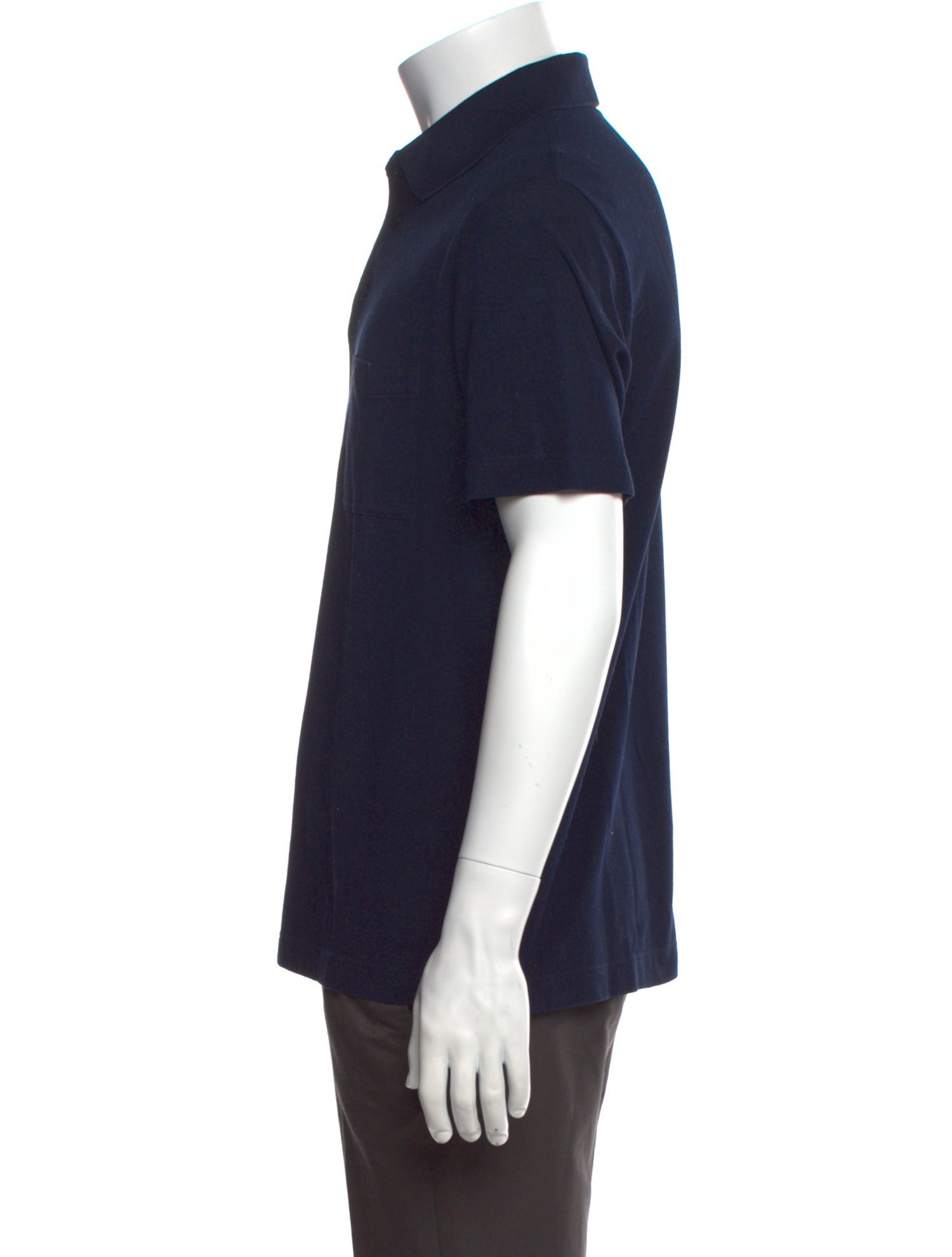 Hermès Collar Short Sleeve Polo Shirt