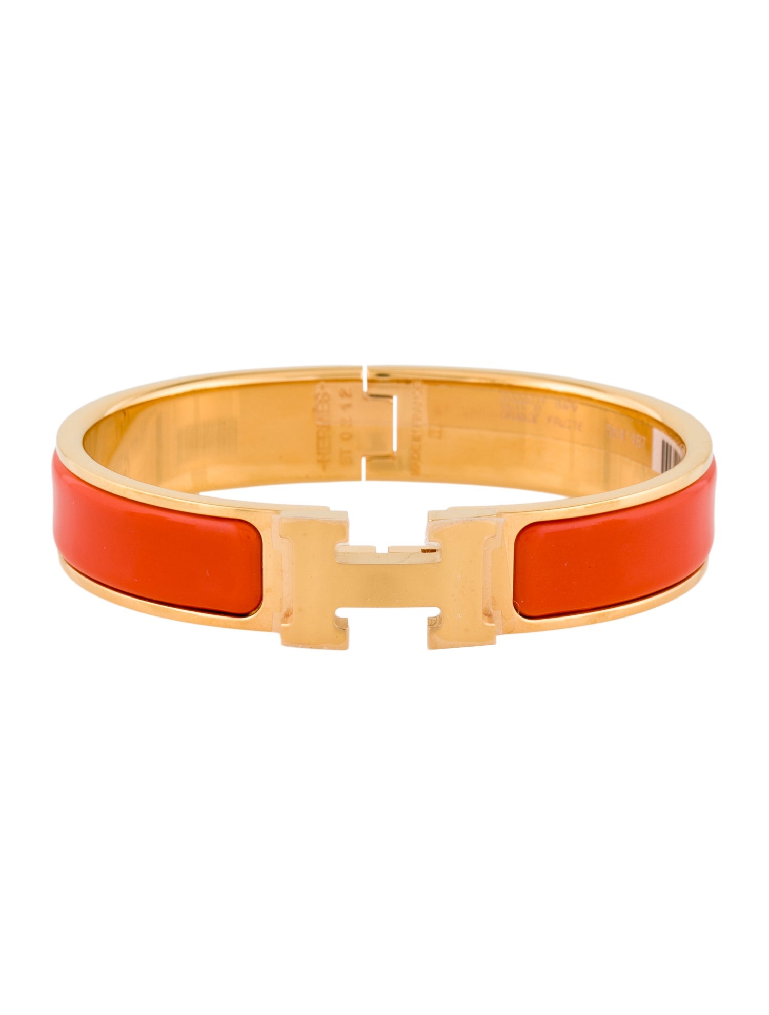 Hermès Enamel Clic H Bracelet