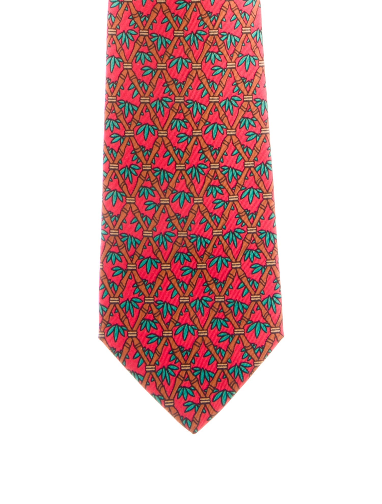 Hermès Silk Pattern Tie