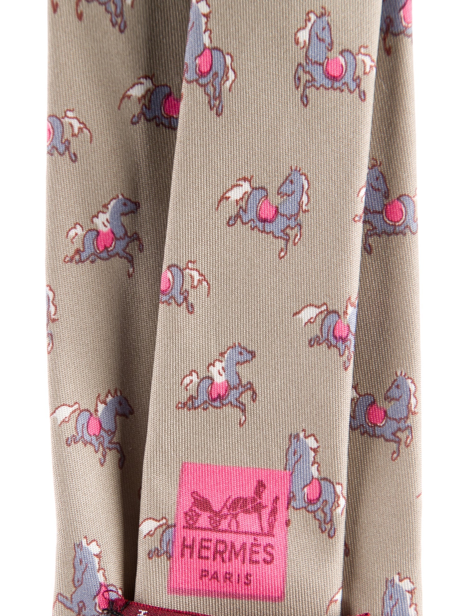 Hermès Silk Pattern Tie