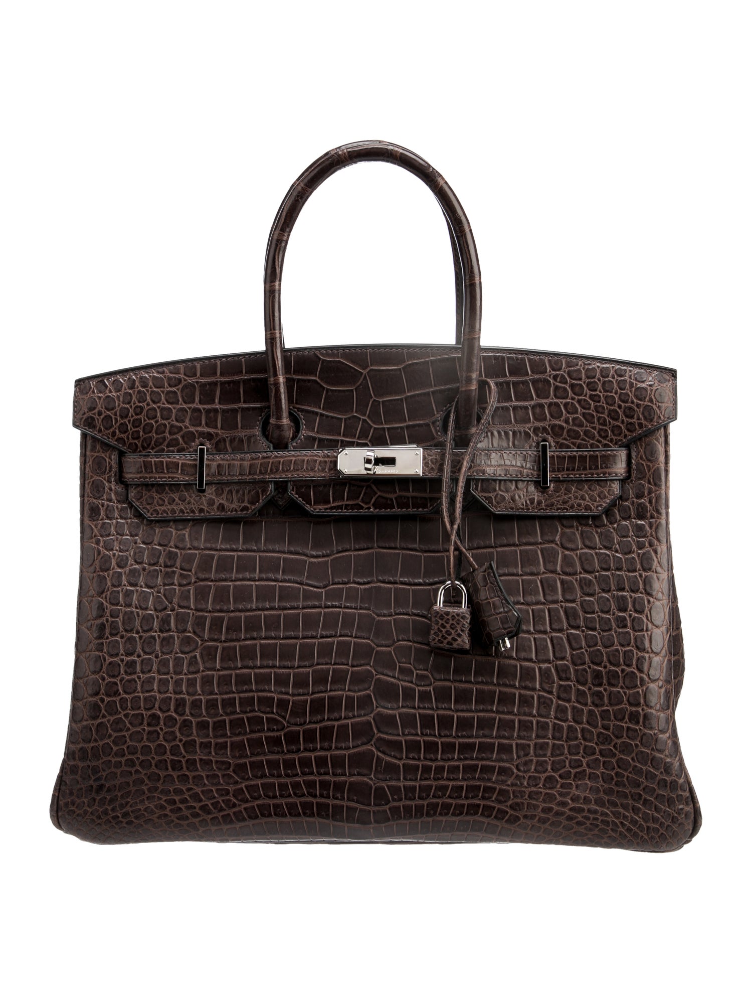 Hermès Matte Porosus Crocodile Birkin 35