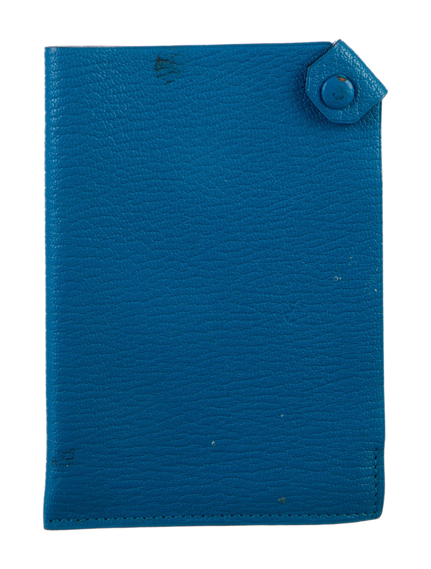 Hermès Chevre Mysore Tarmac PM Passport Holder