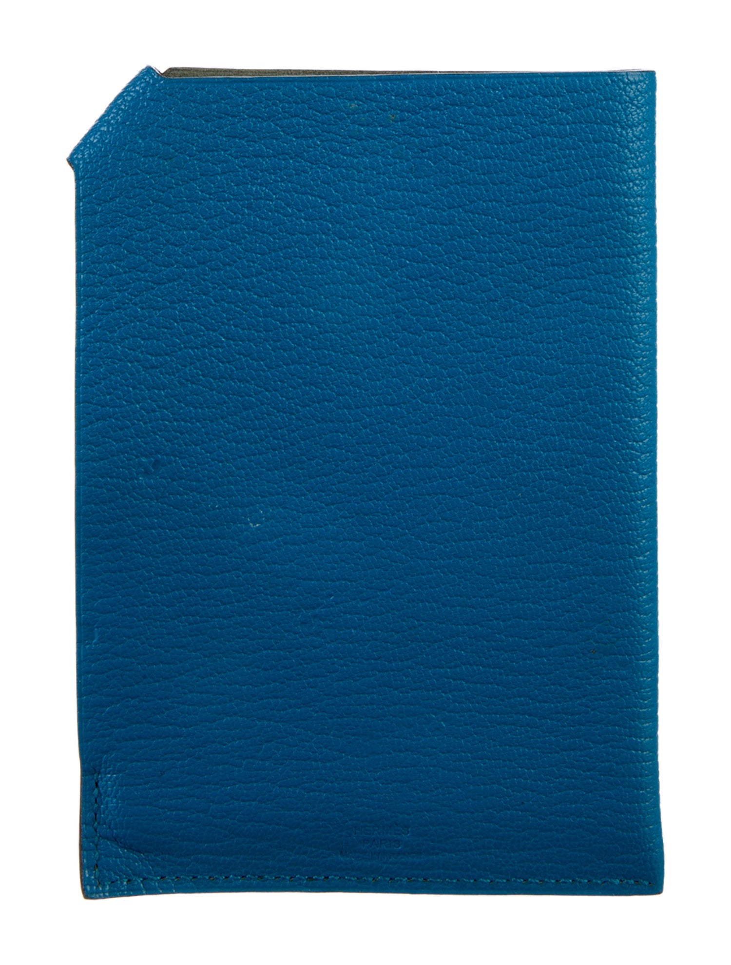 Hermès Chevre Mysore Tarmac PM Passport Holder