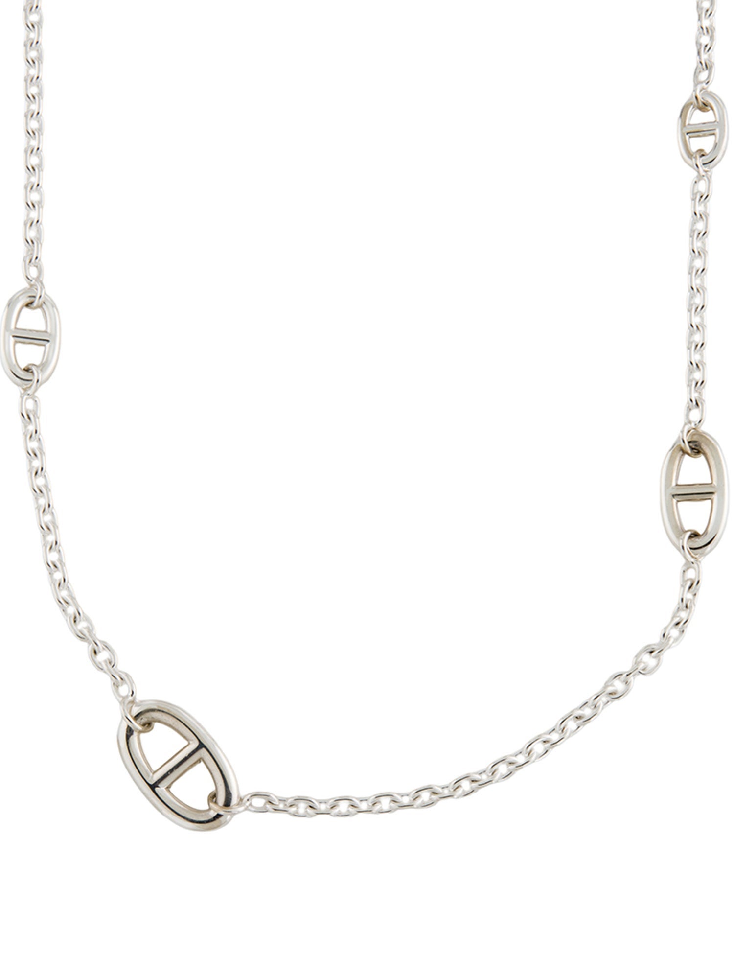 Hermès Farandole Long Necklace 80