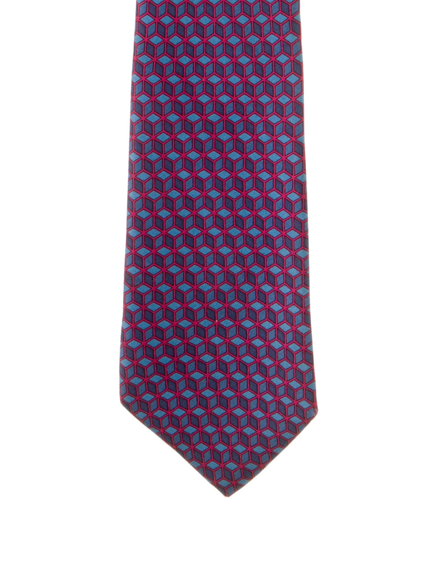 Hermès Silk Pattern Tie