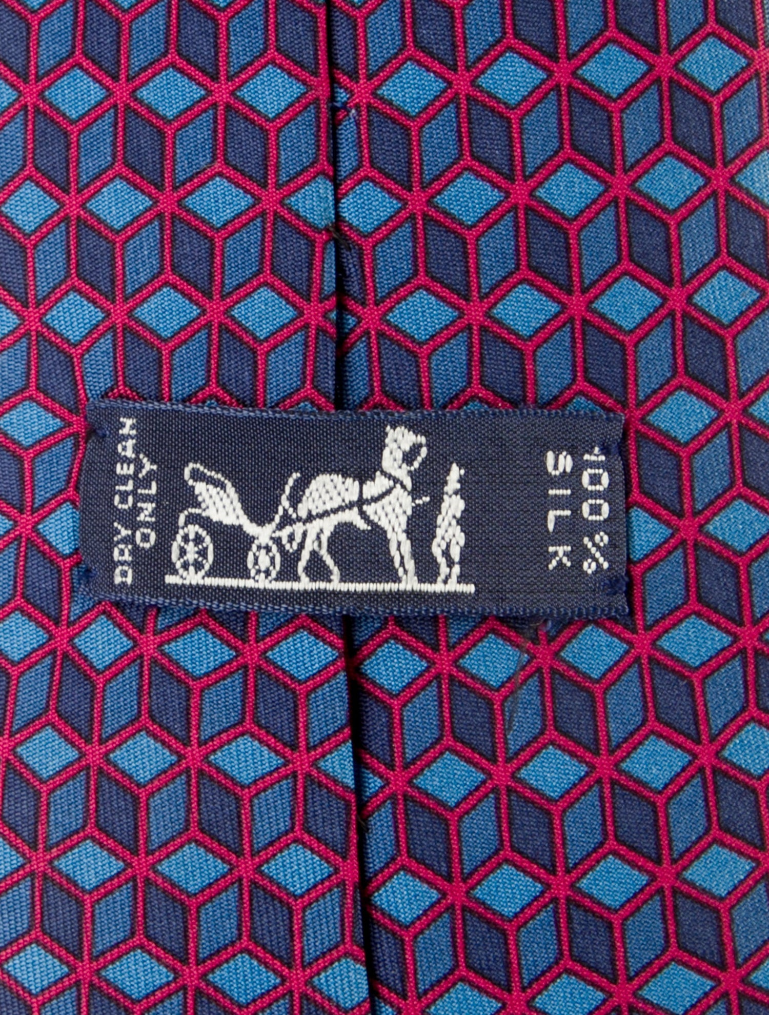 Hermès Silk Pattern Tie