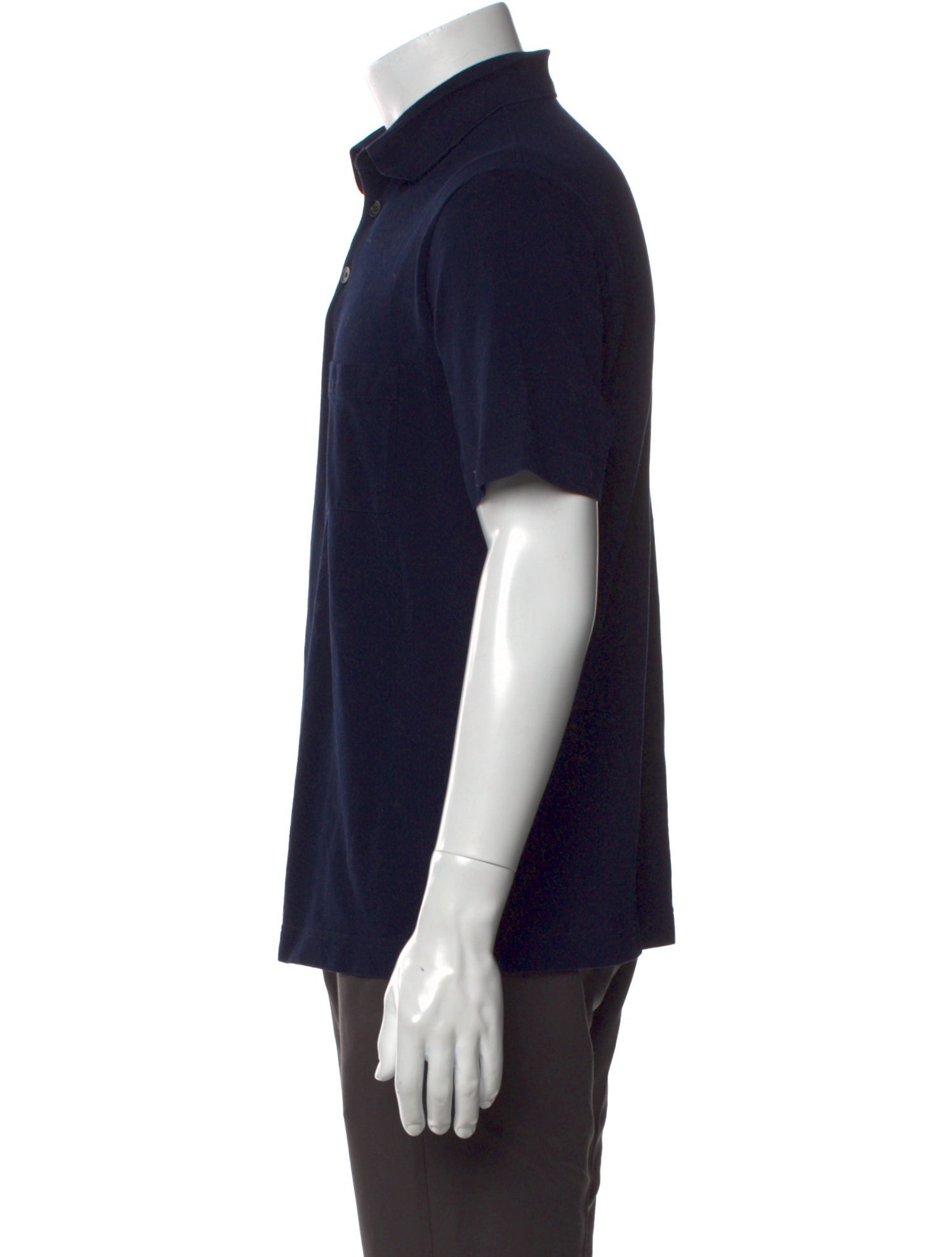 Hermès Collar Short Sleeve Polo Shirt