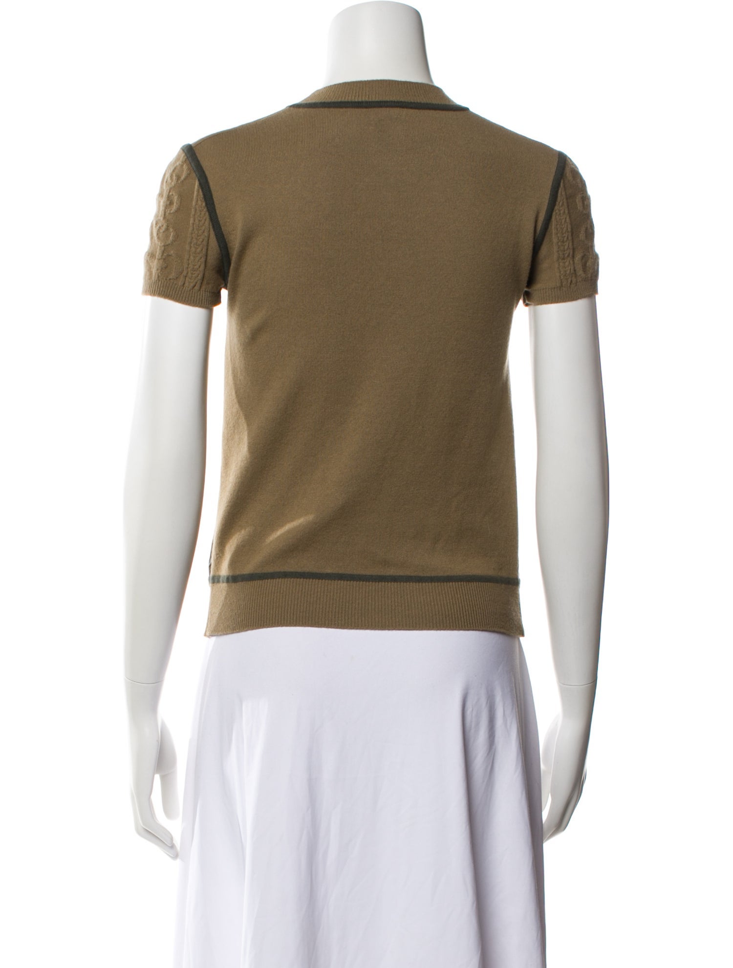 Silk Graphic Print Top