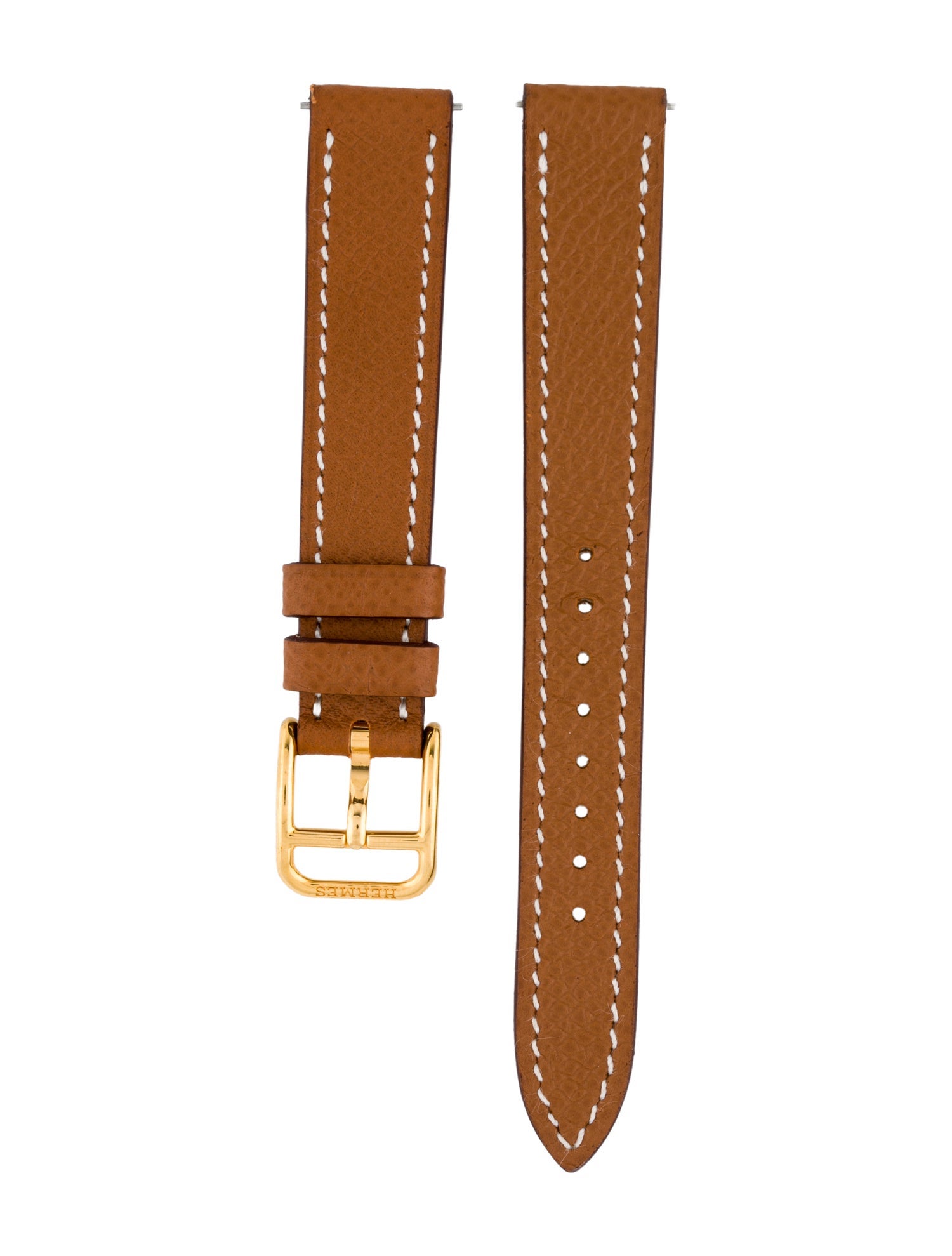 Hermès 14mm Leather Watch Strap