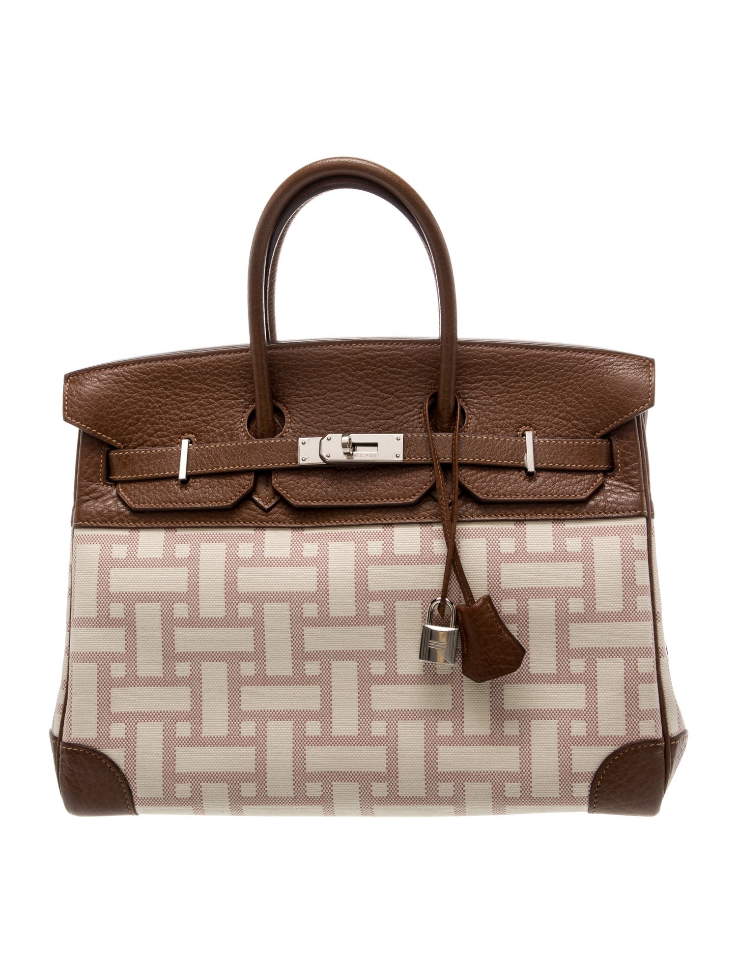 Hermès Mosaique Toile Birkin 35