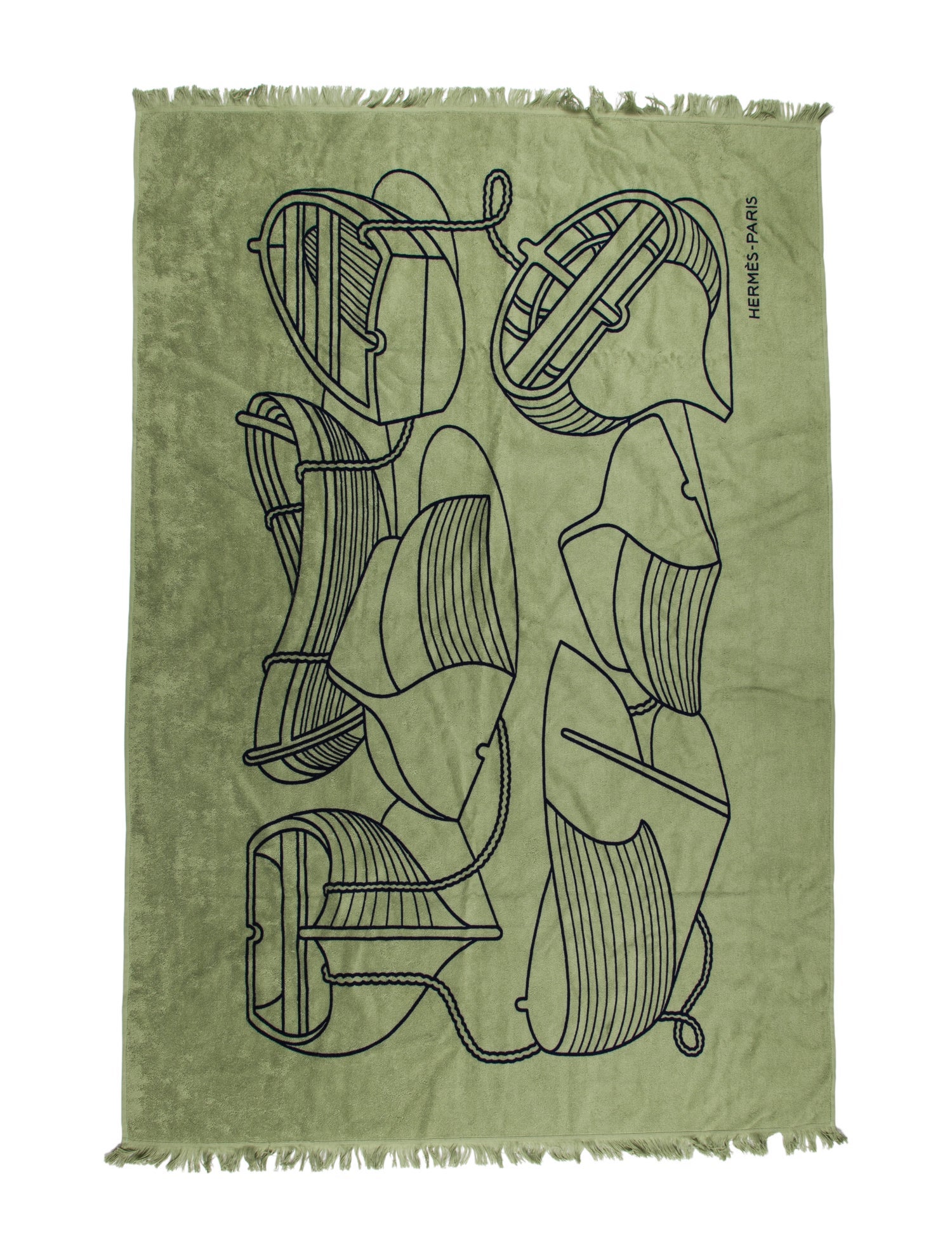 Hermès Small Tatoo Thalassa Yachting Beach Towel