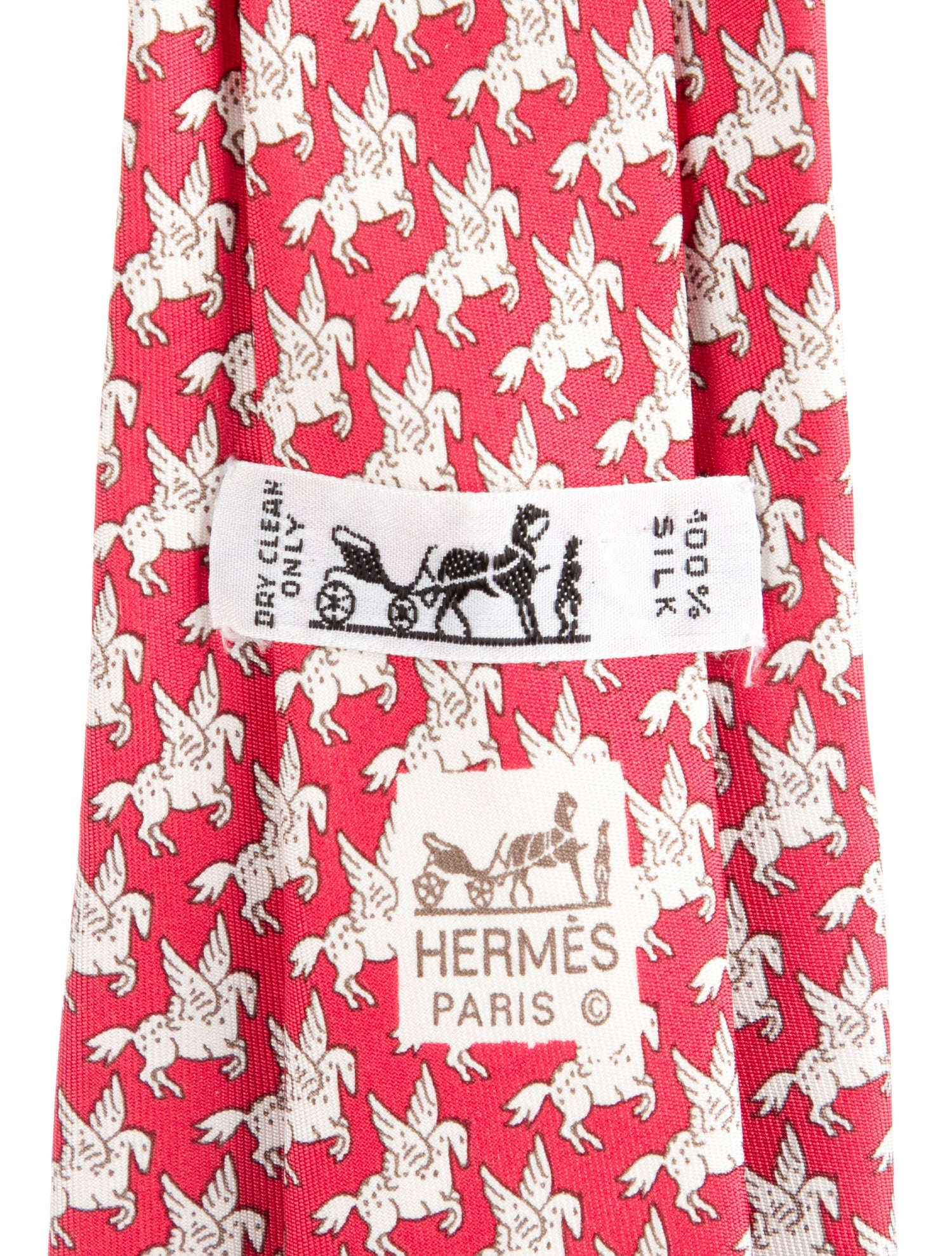 Hermès Silk Pattern Tie