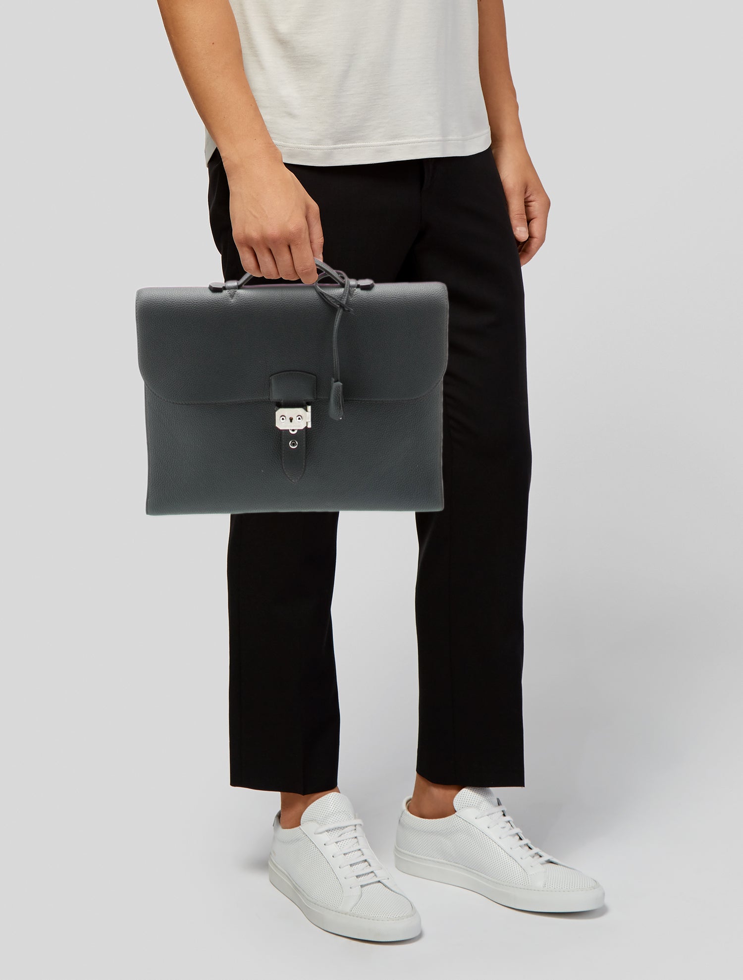 Hermès Togo Sac à Dépêches Light 1-37 Briefcase