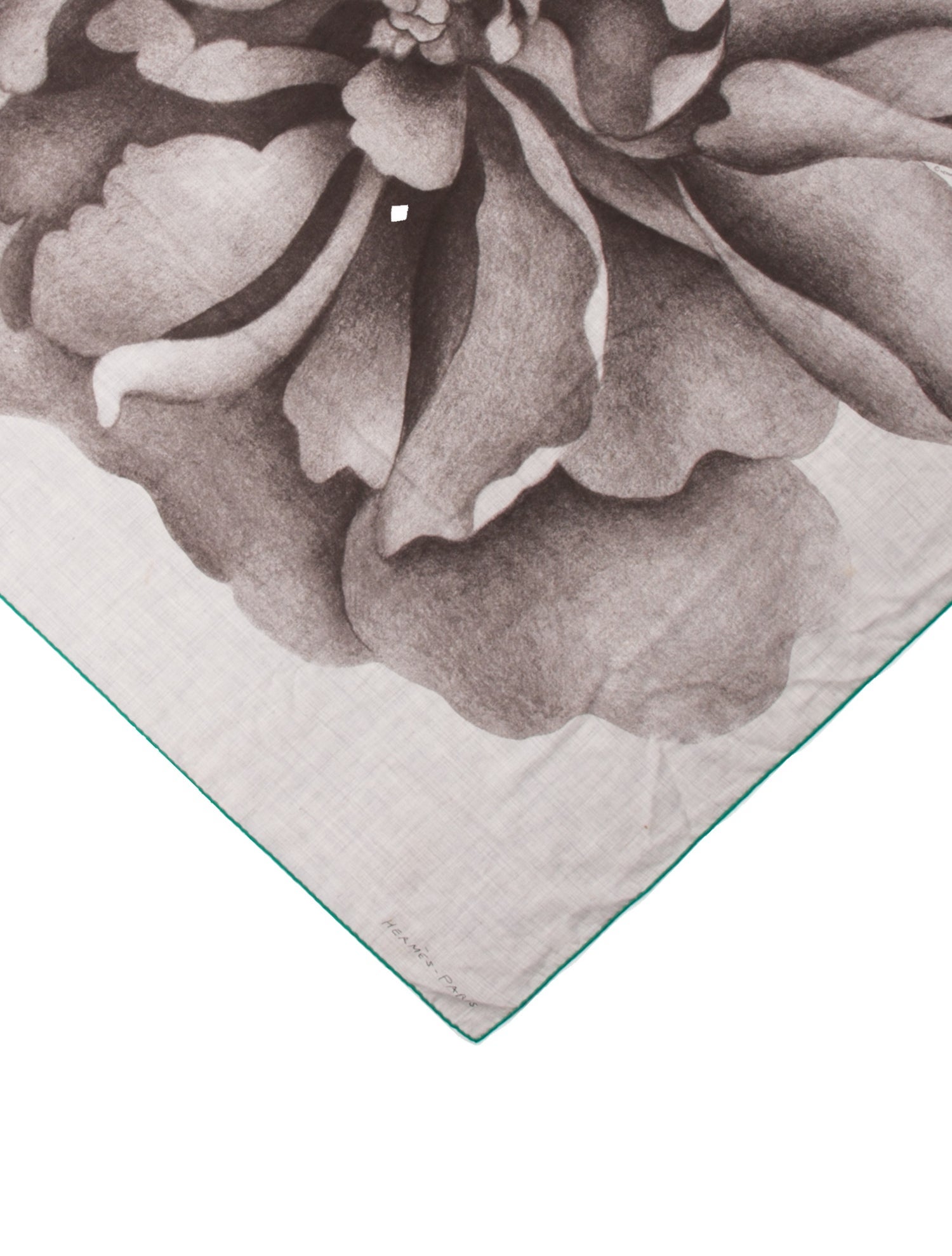 Hermès Une Rose Pour Alma Cashmere Shawl
